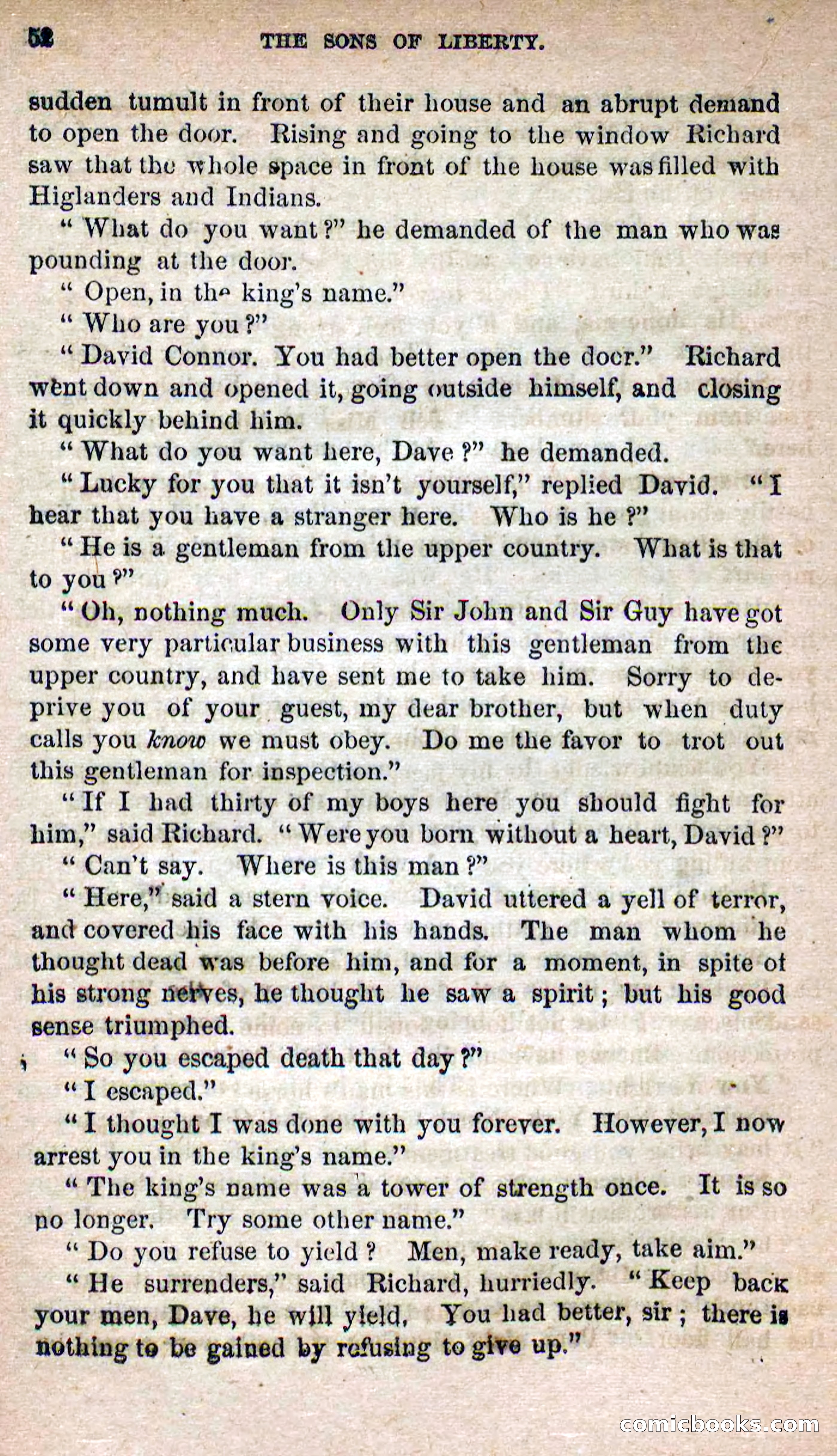 Beadle's Dime Novels No. 115: The Sons of Liberty — page 50 of 100