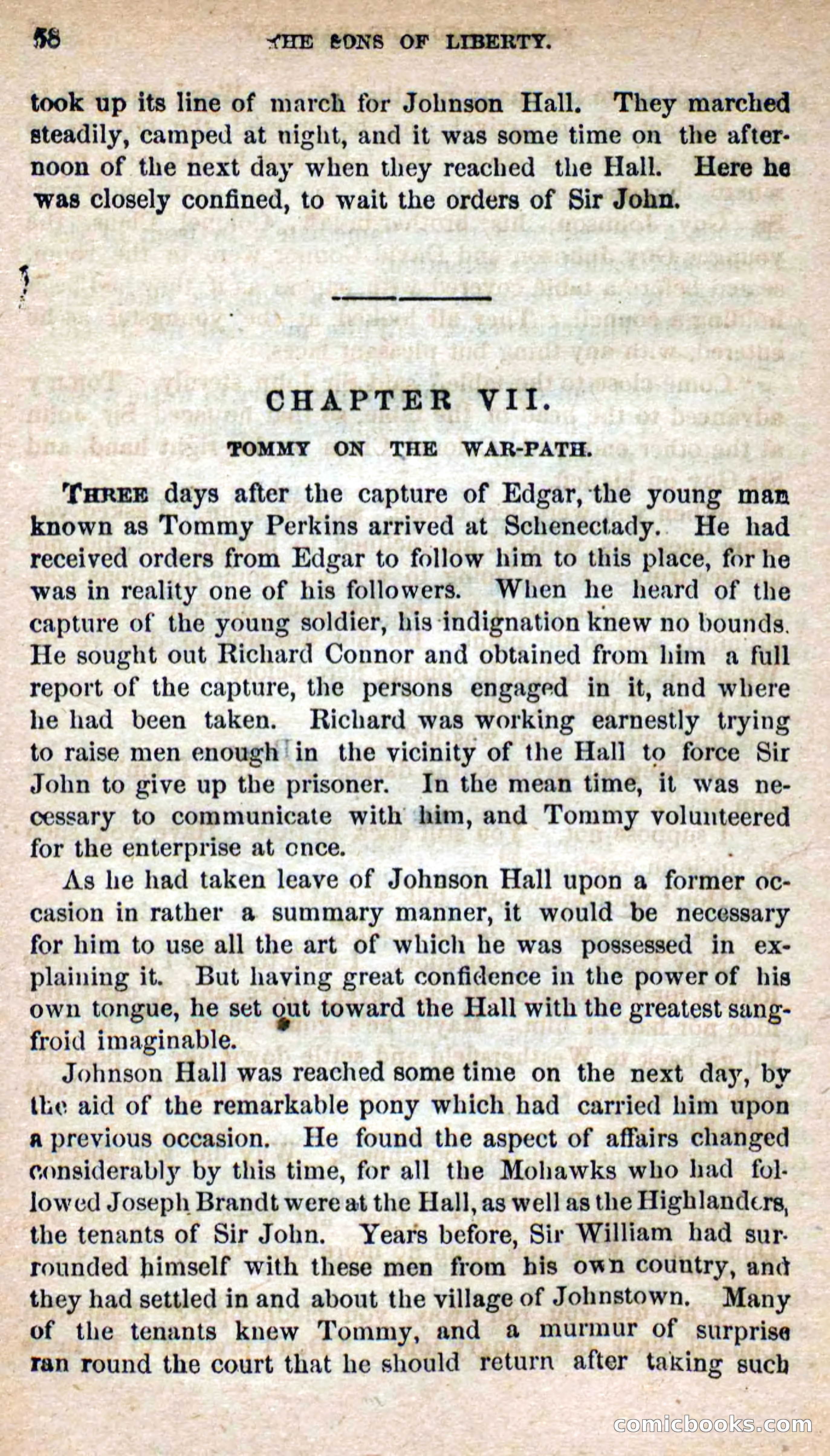 Beadle's Dime Novels No. 115: The Sons of Liberty — page 56 of 100