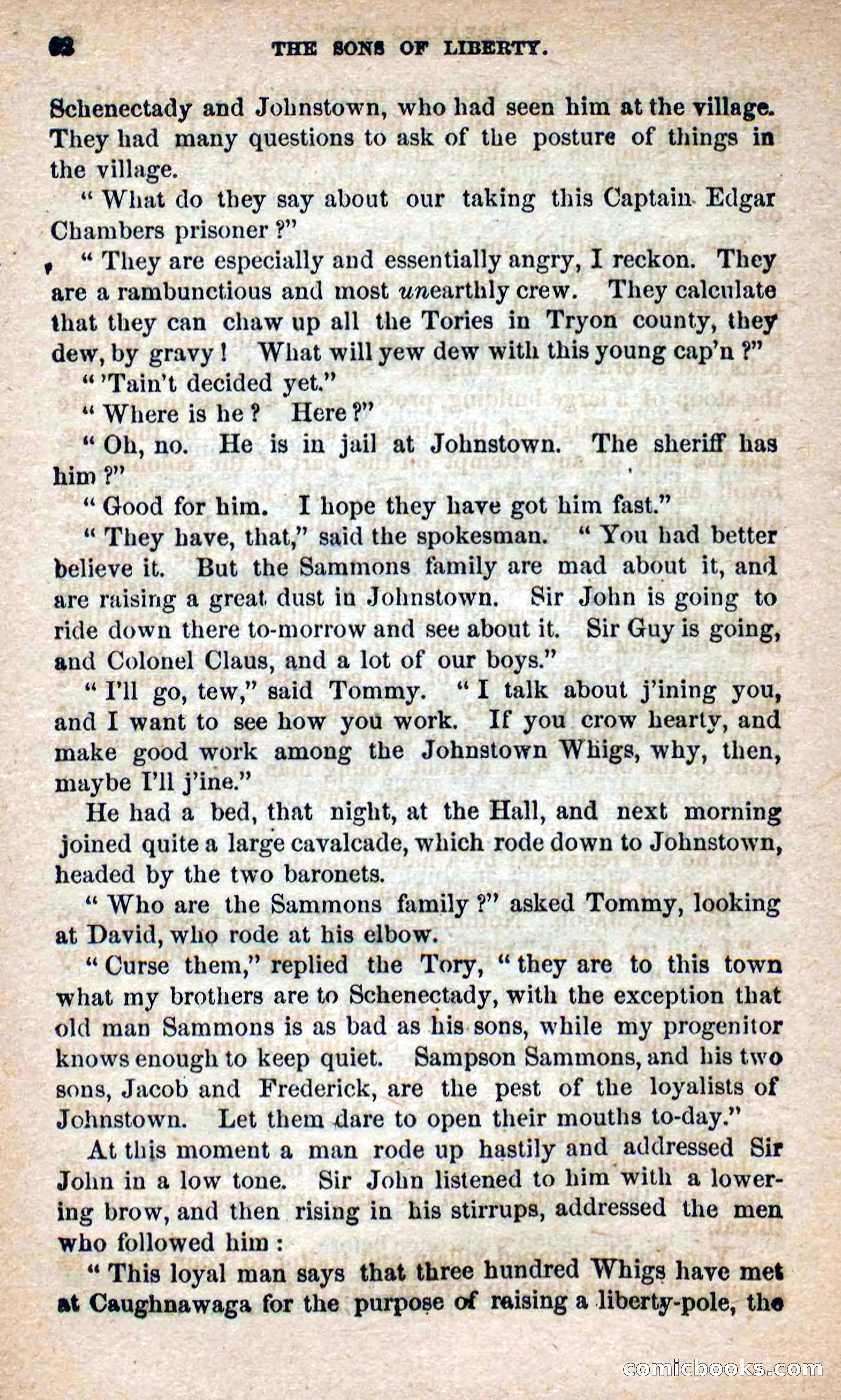 Beadle's Dime Novels No. 115: The Sons of Liberty — page 60 of 100