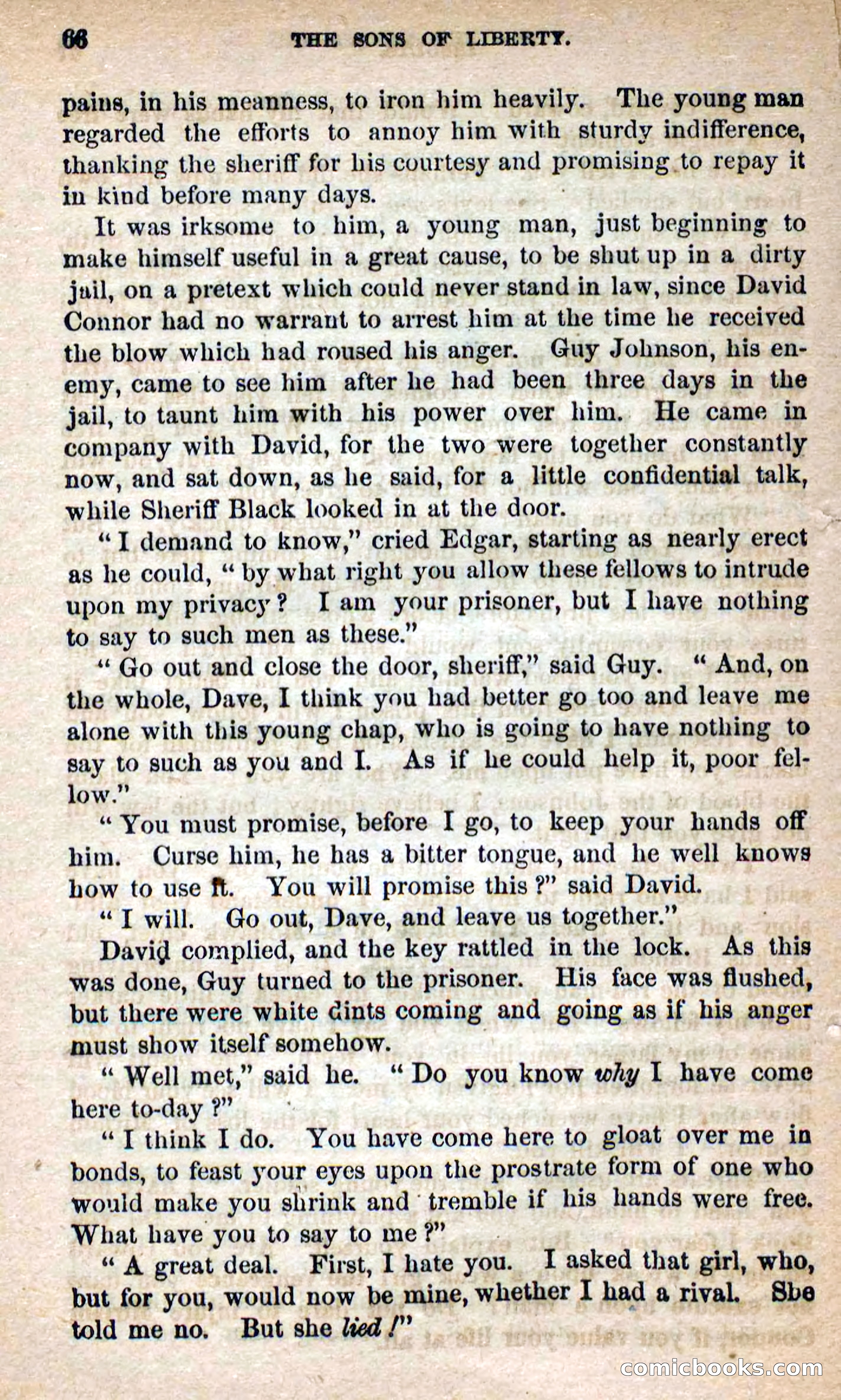 Beadle's Dime Novels No. 115: The Sons of Liberty — page 64 of 100