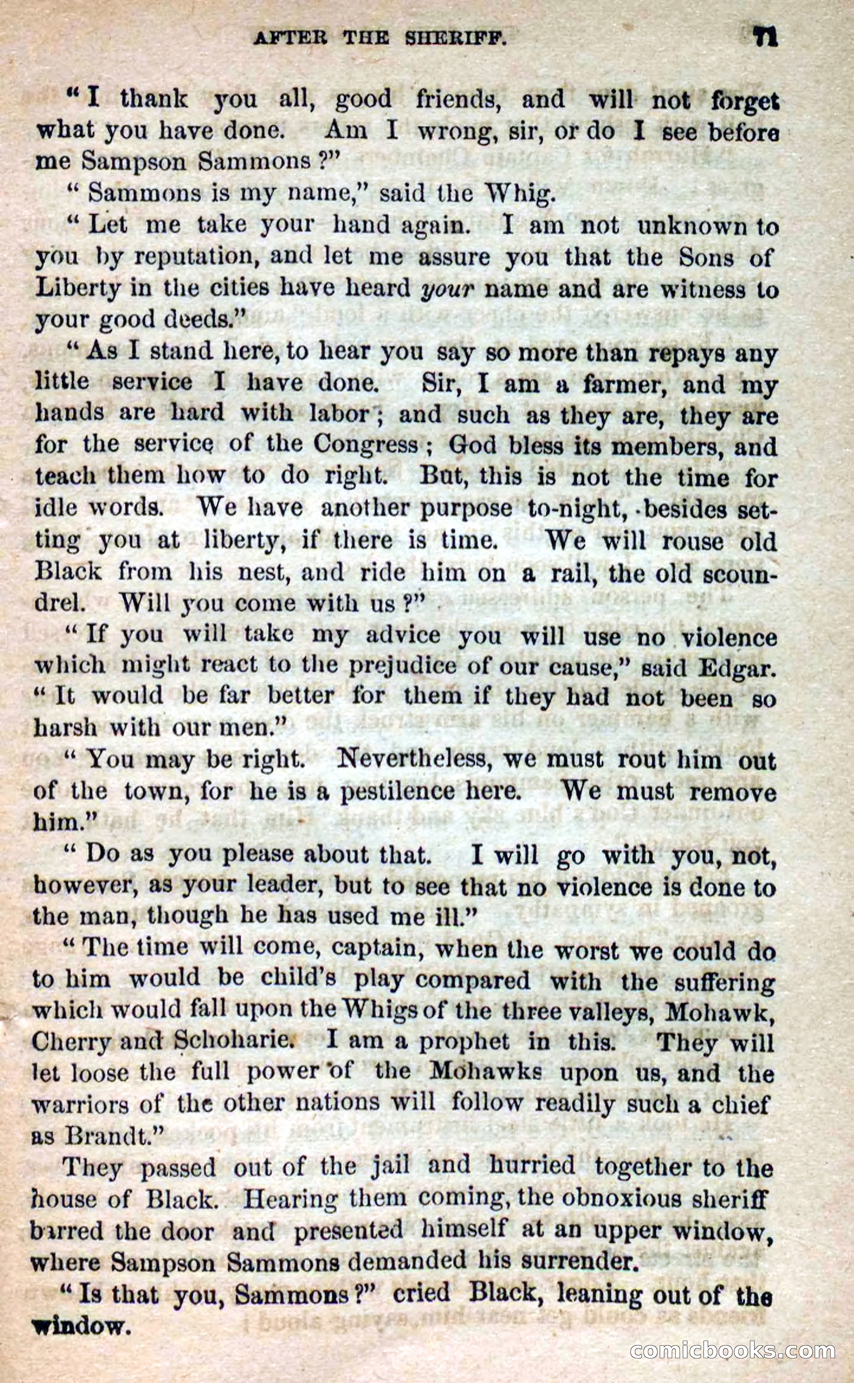 Beadle's Dime Novels No. 115: The Sons of Liberty — page 69 of 100