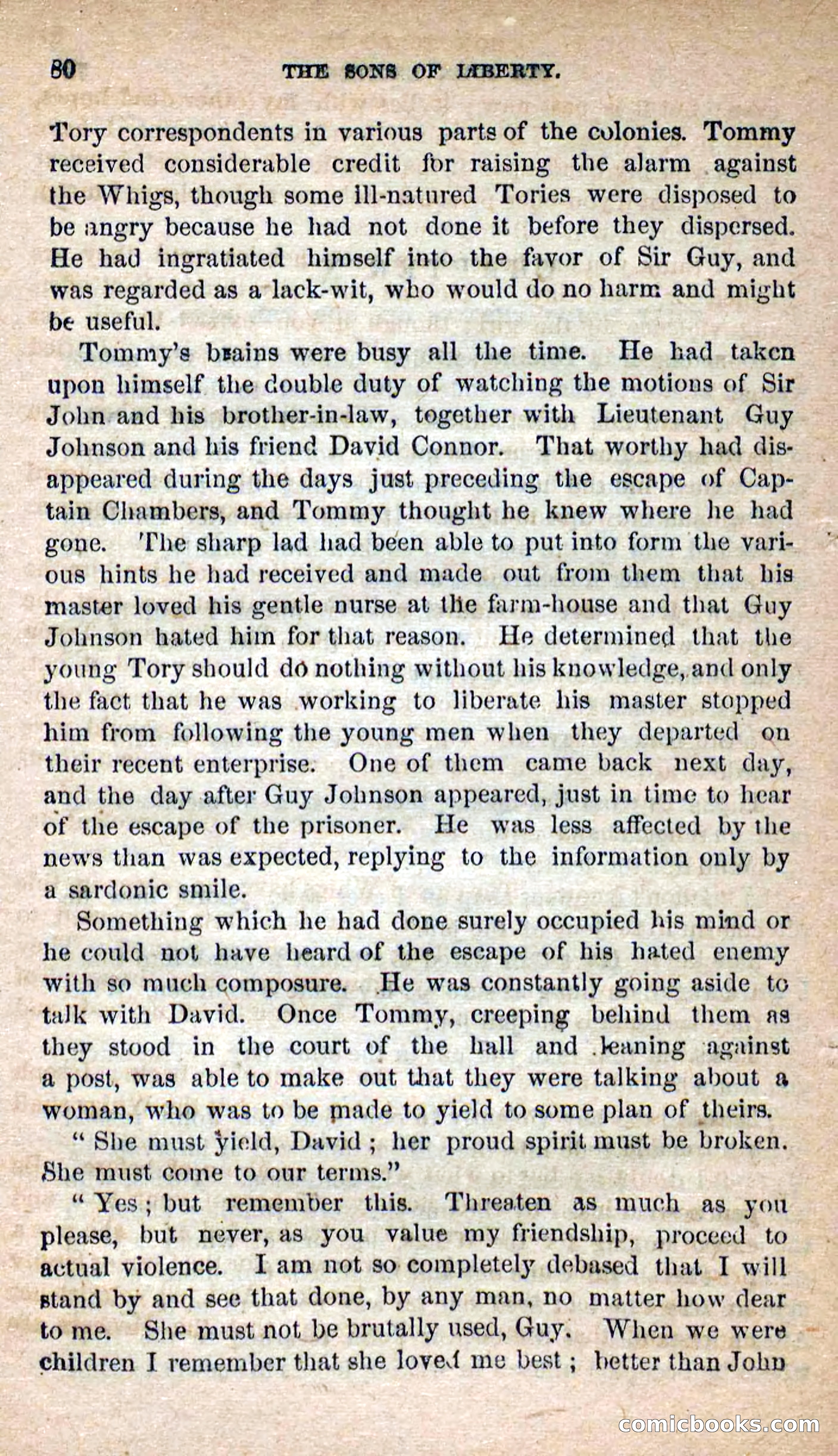 Beadle's Dime Novels No. 115: The Sons of Liberty — page 78 of 100