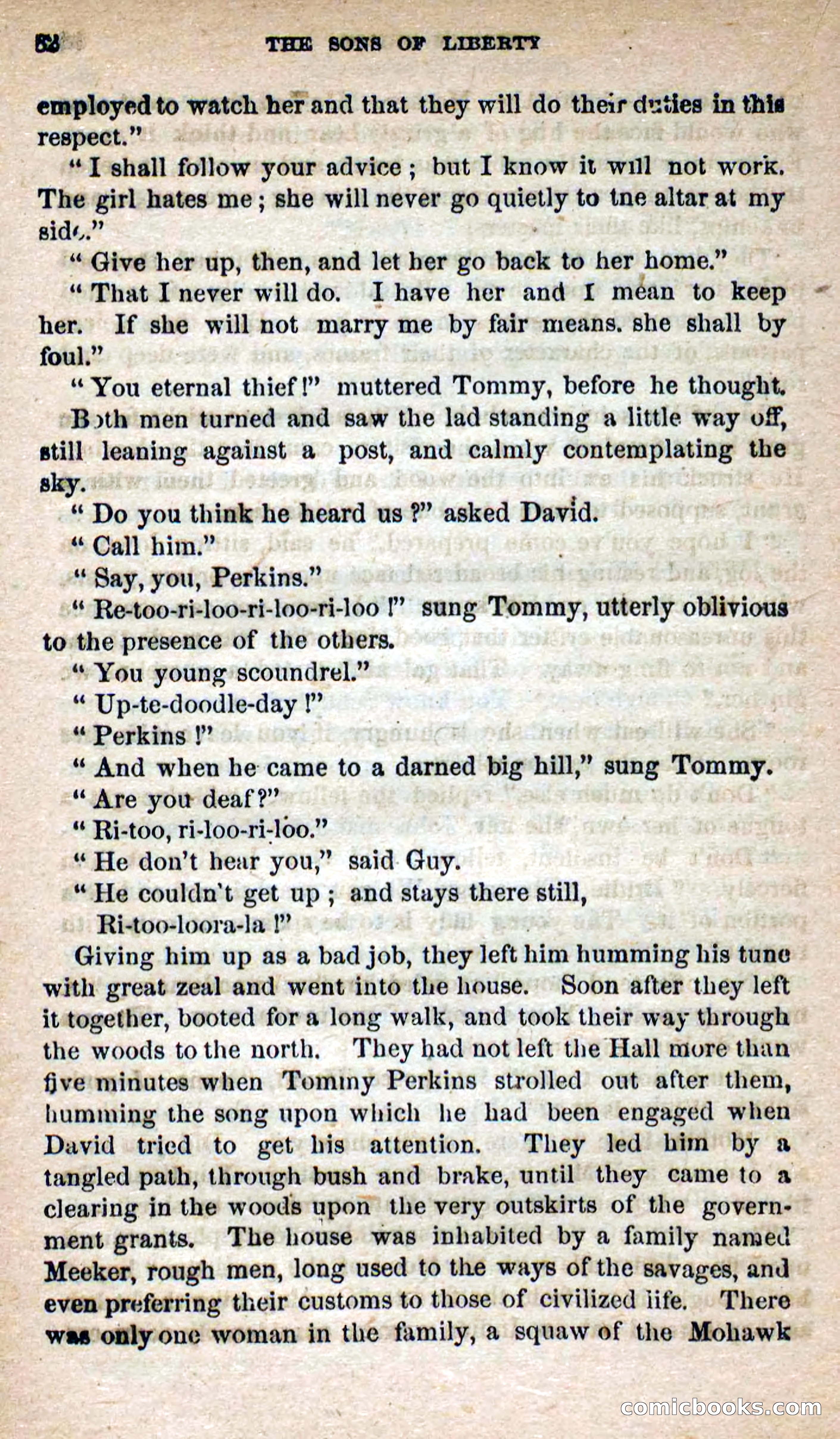 Beadle's Dime Novels No. 115: The Sons of Liberty — page 80 of 100