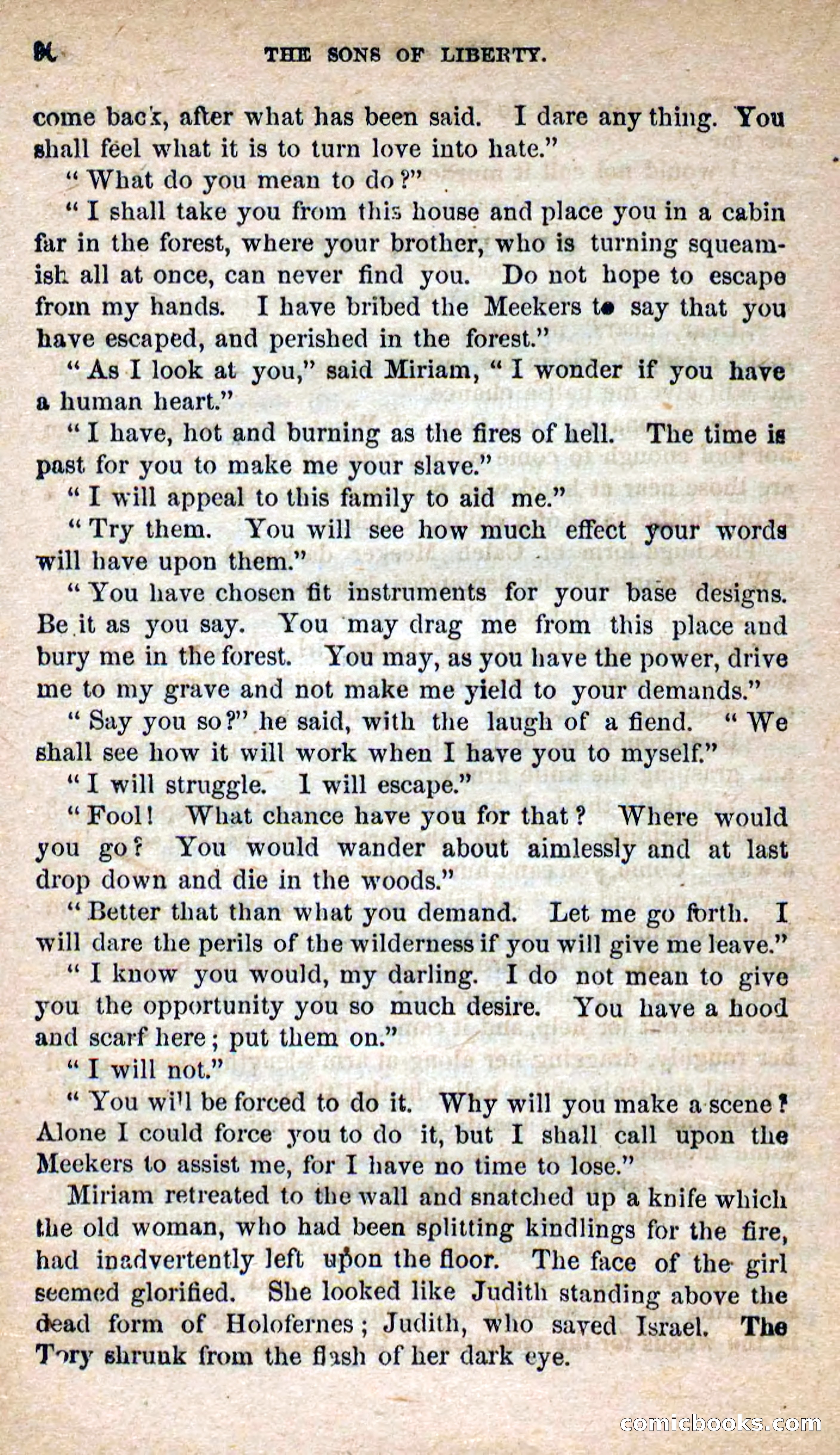 Beadle's Dime Novels No. 115: The Sons of Liberty — page 88 of 100