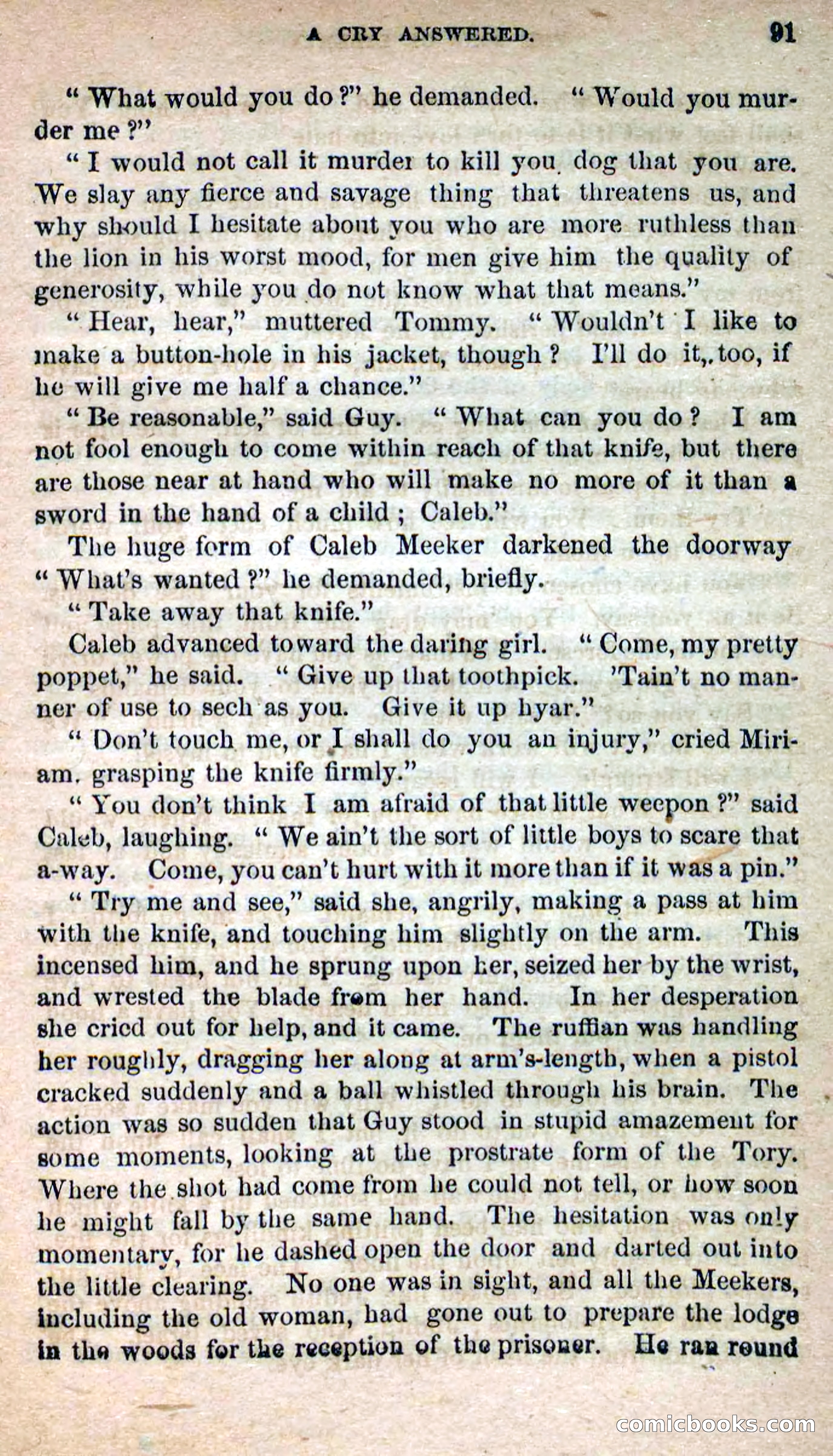 Beadle's Dime Novels No. 115: The Sons of Liberty — page 89 of 100
