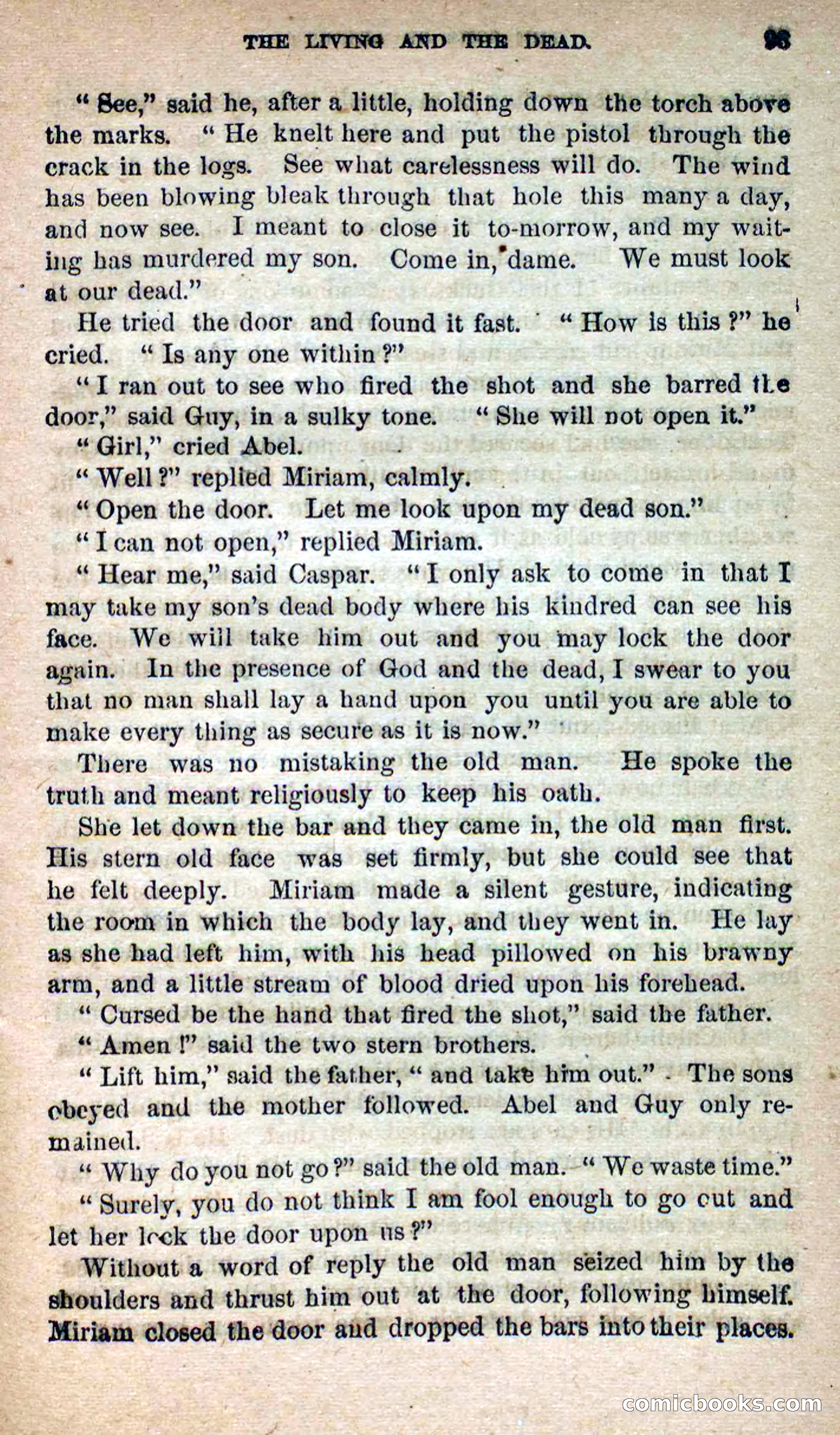 Beadle's Dime Novels No. 115: The Sons of Liberty — page 91 of 100
