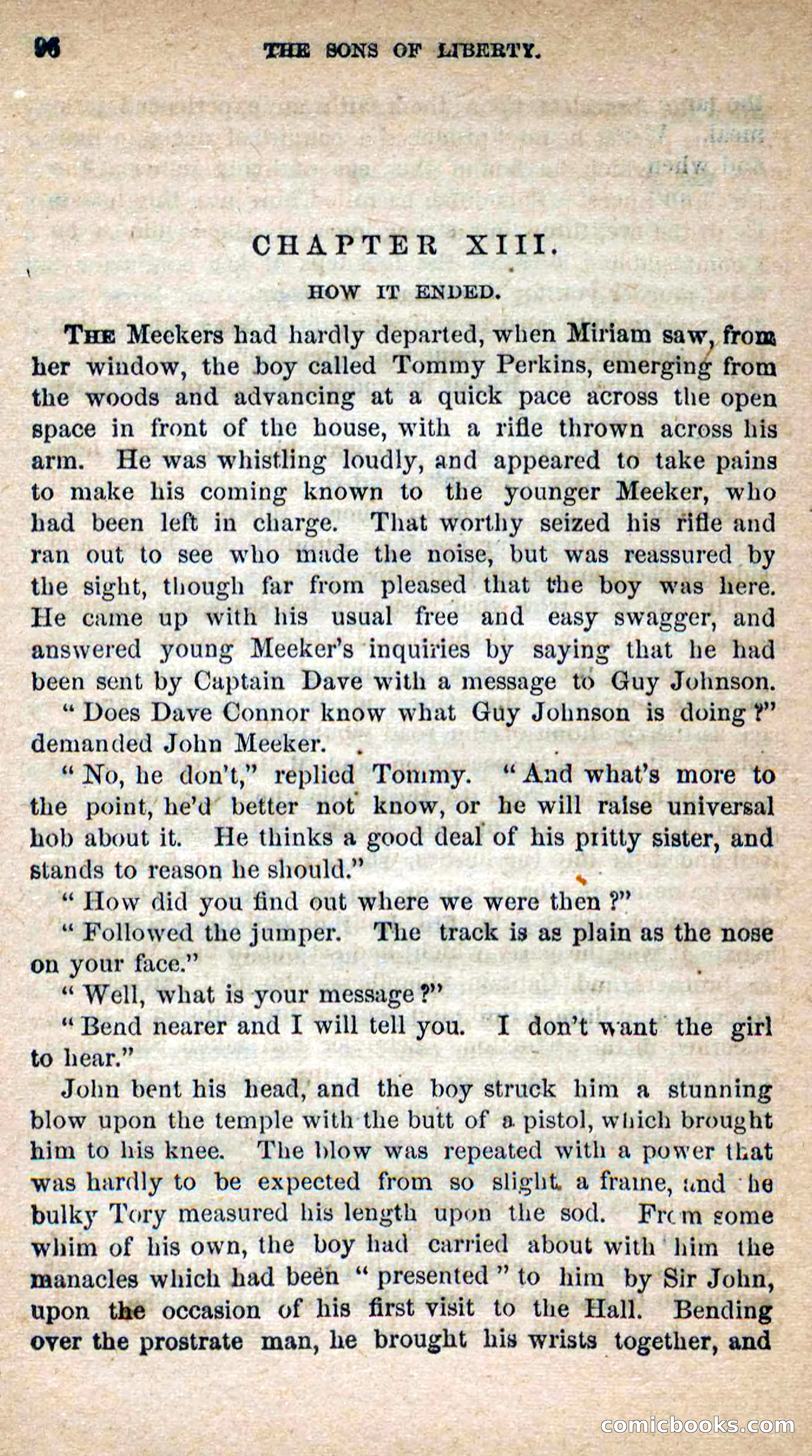 Beadle's Dime Novels No. 115: The Sons of Liberty — page 94 of 100