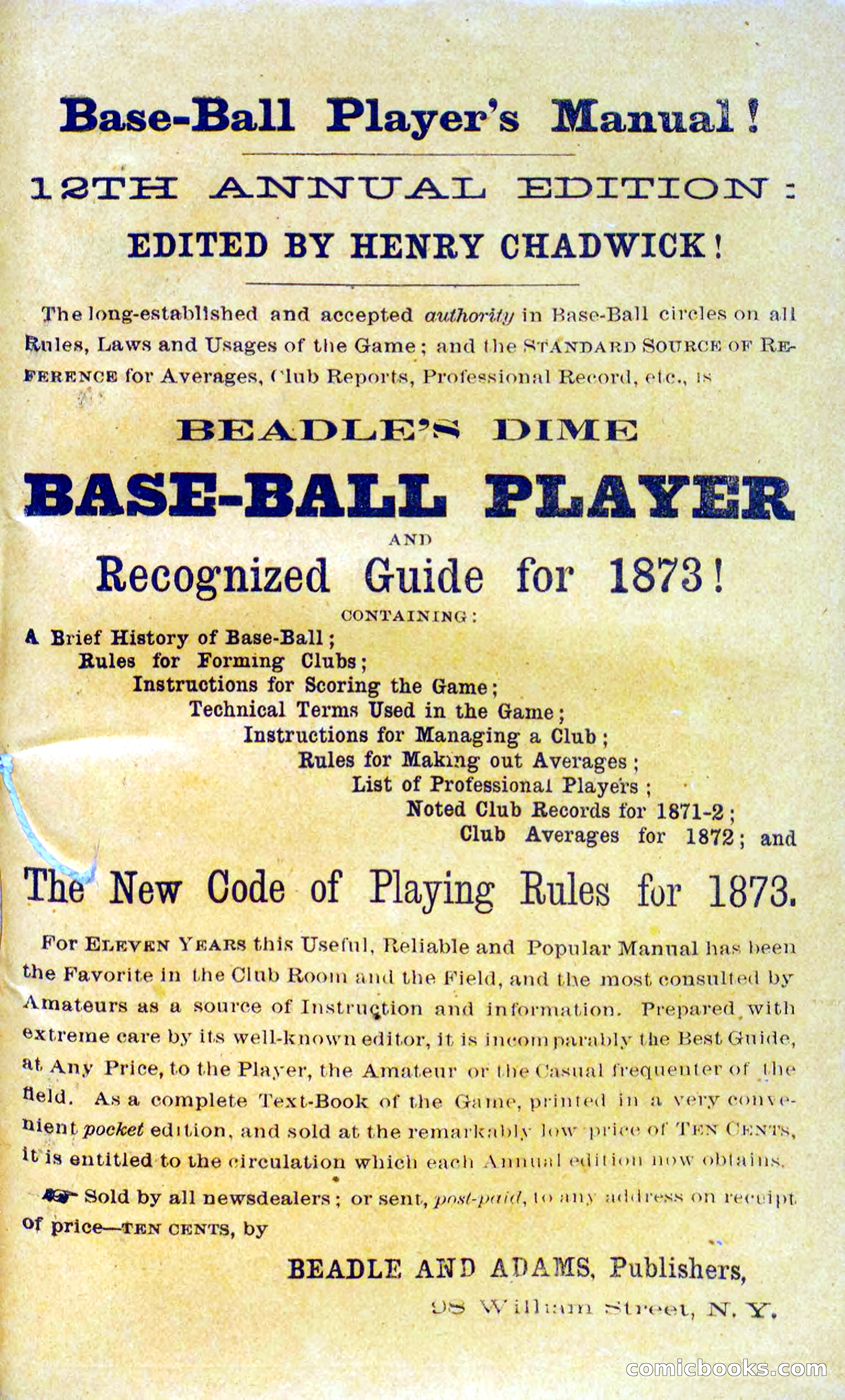 Beadle's Dime Novels No. 115: The Sons of Liberty — page 99 of 100