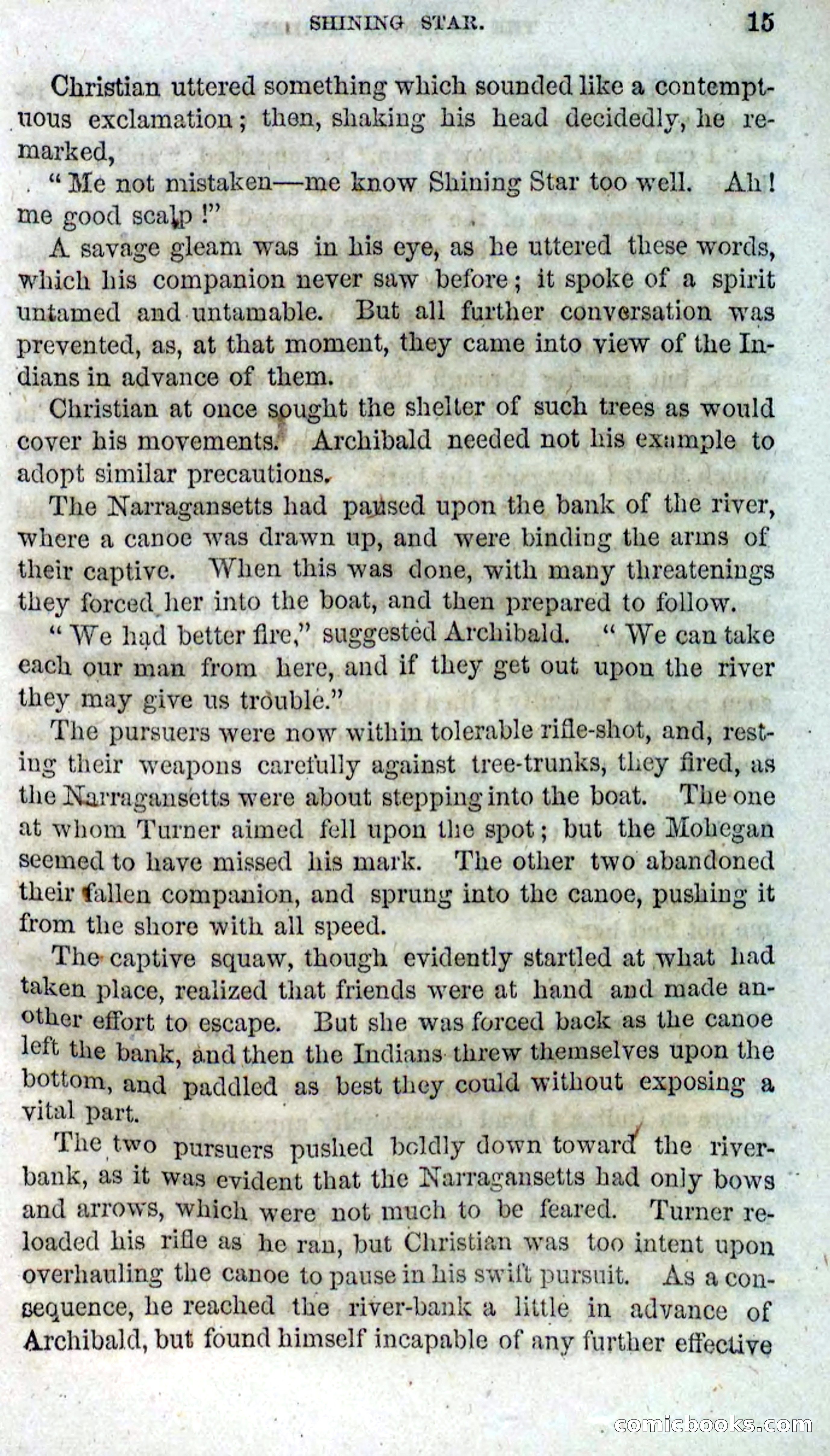 The Mohegan Maiden — page 13 of 99