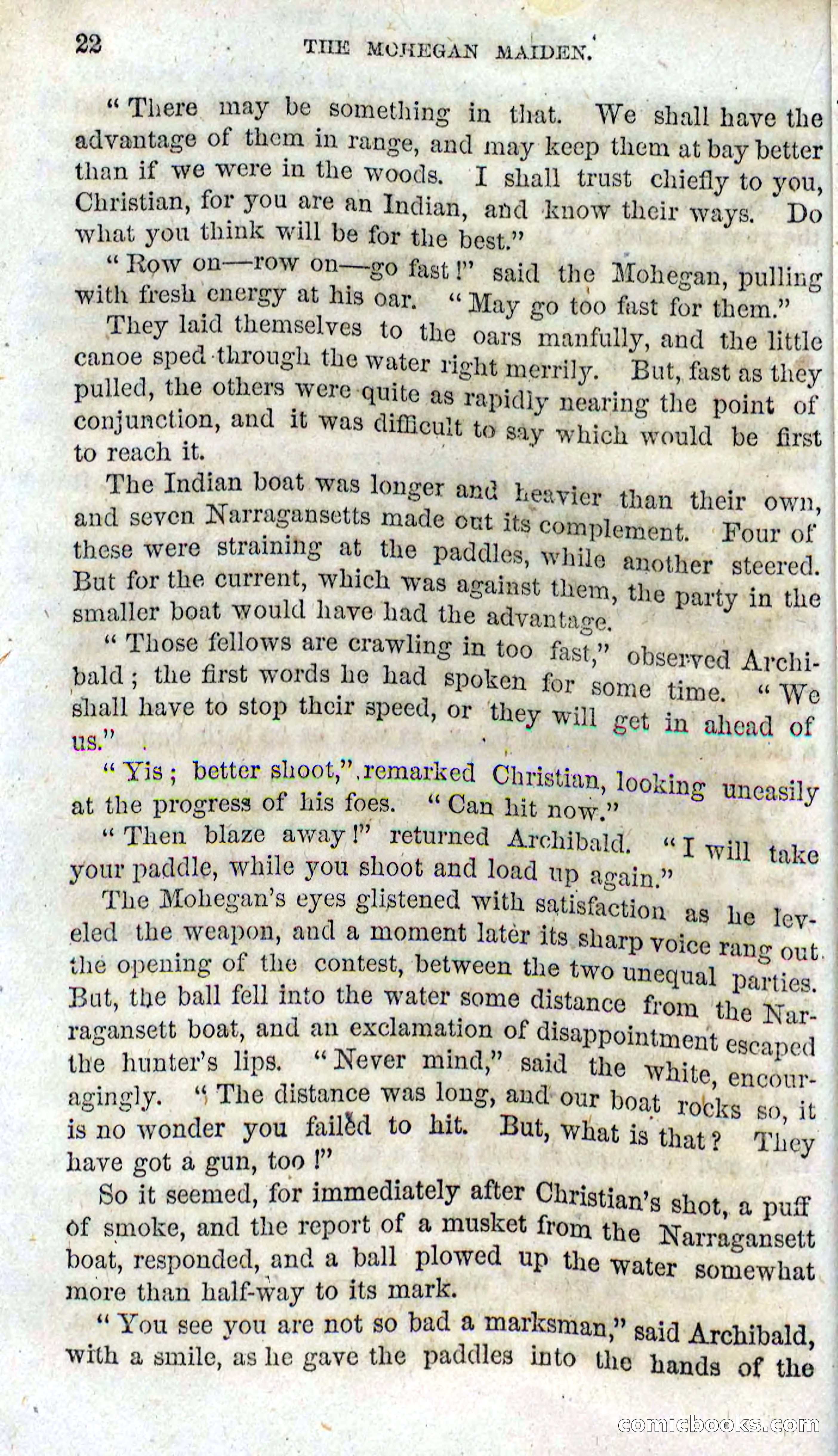 The Mohegan Maiden — page 20 of 99