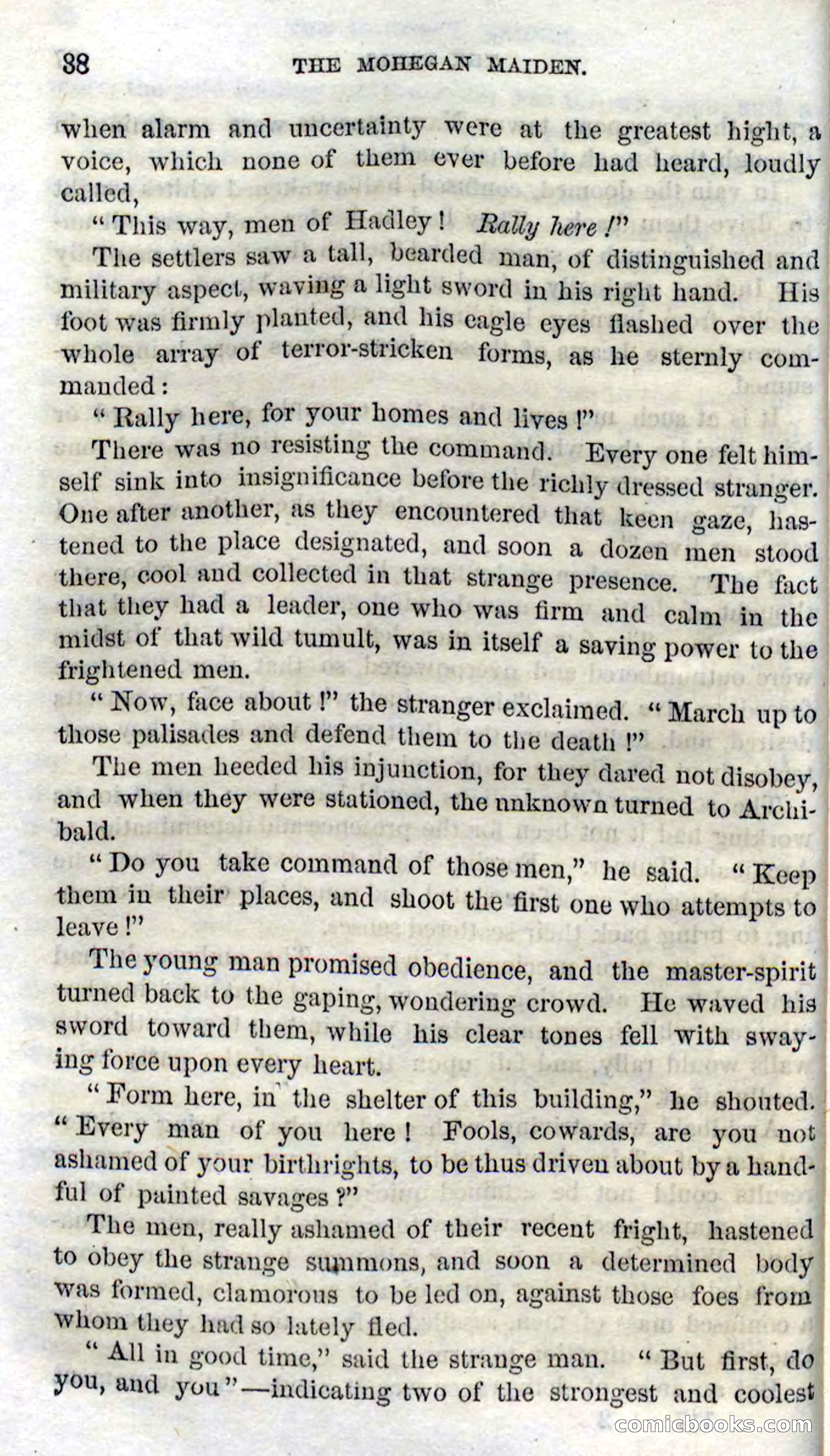 The Mohegan Maiden — page 36 of 99