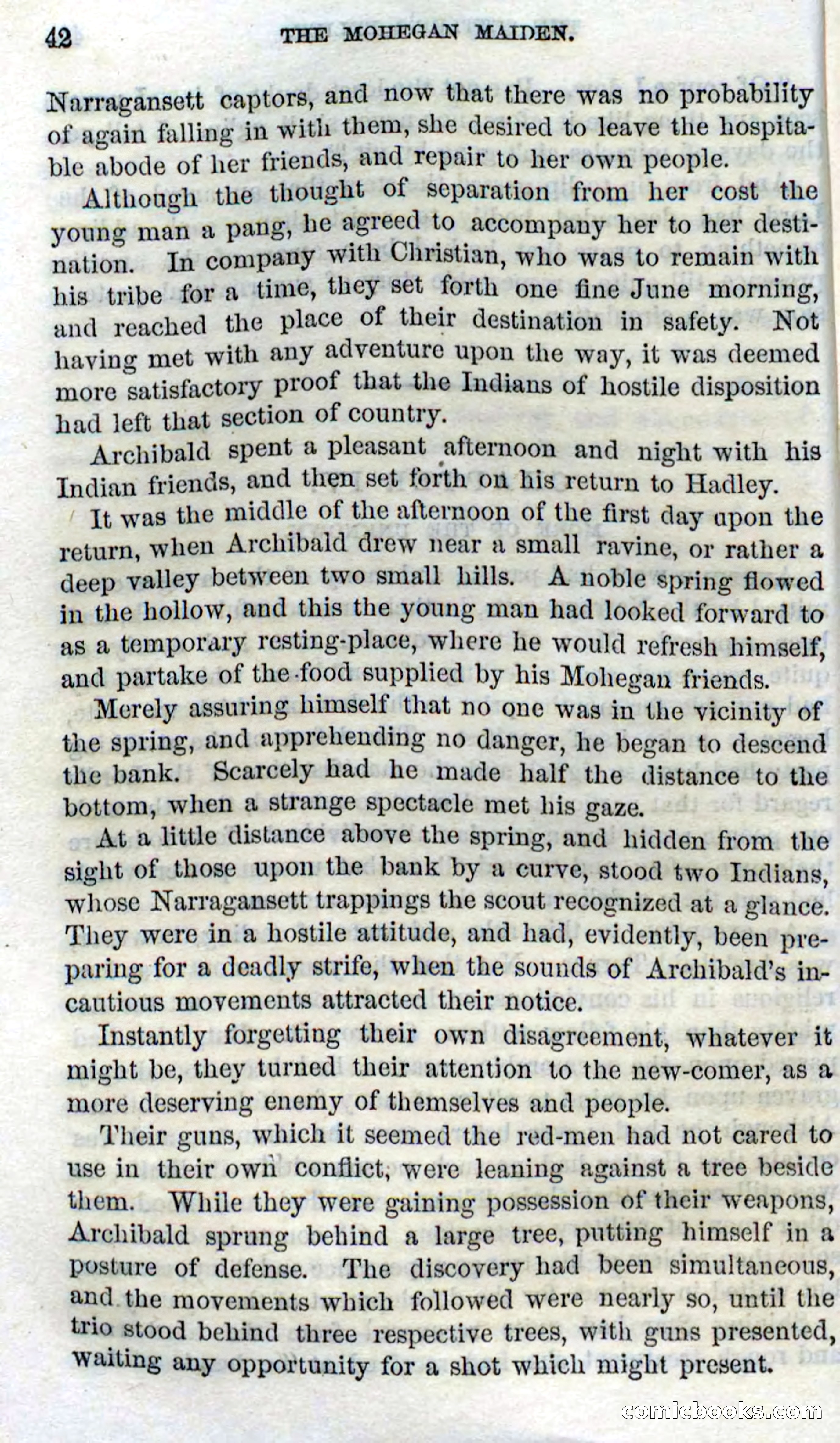 The Mohegan Maiden — page 40 of 99
