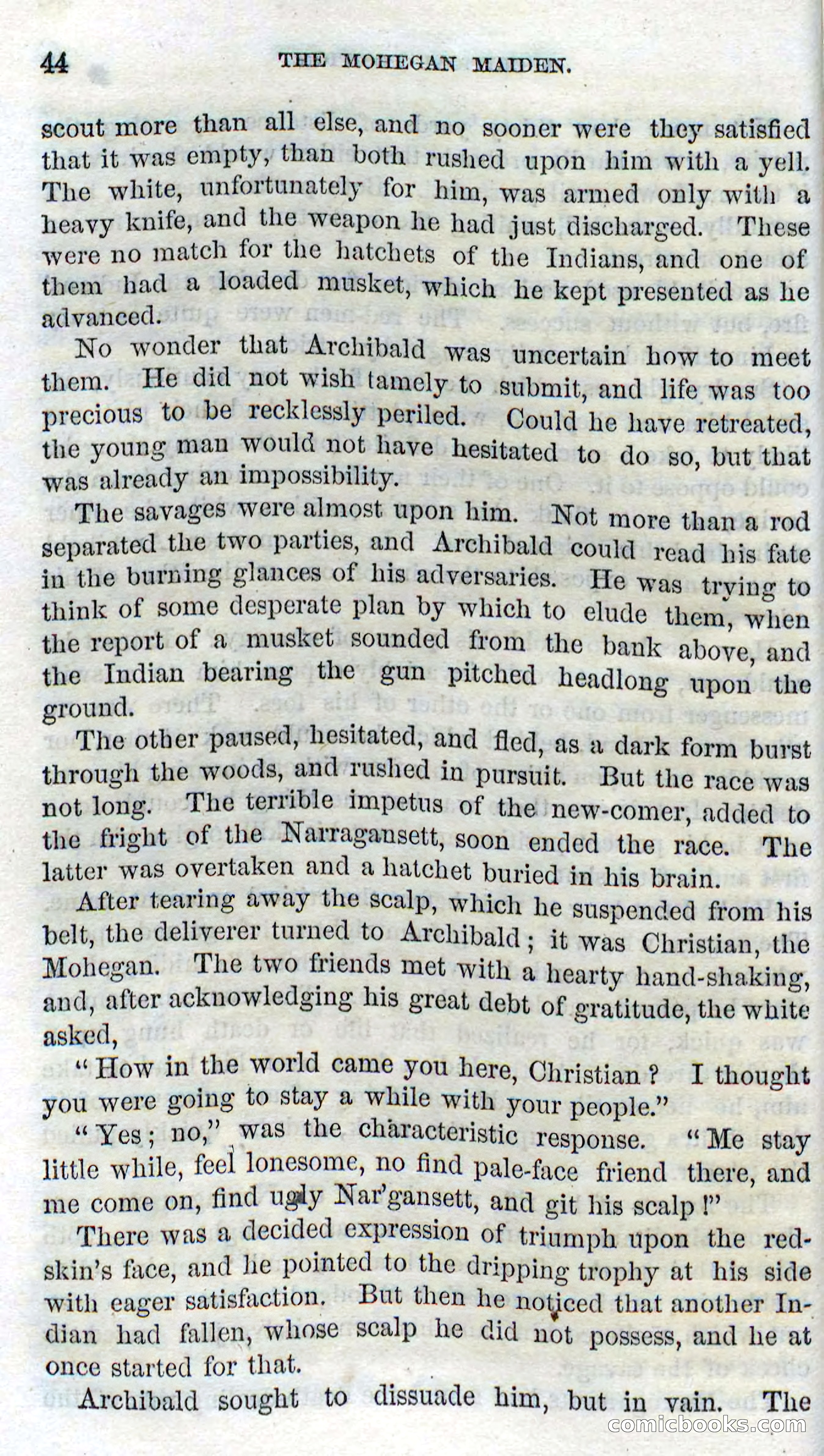 The Mohegan Maiden — page 42 of 99