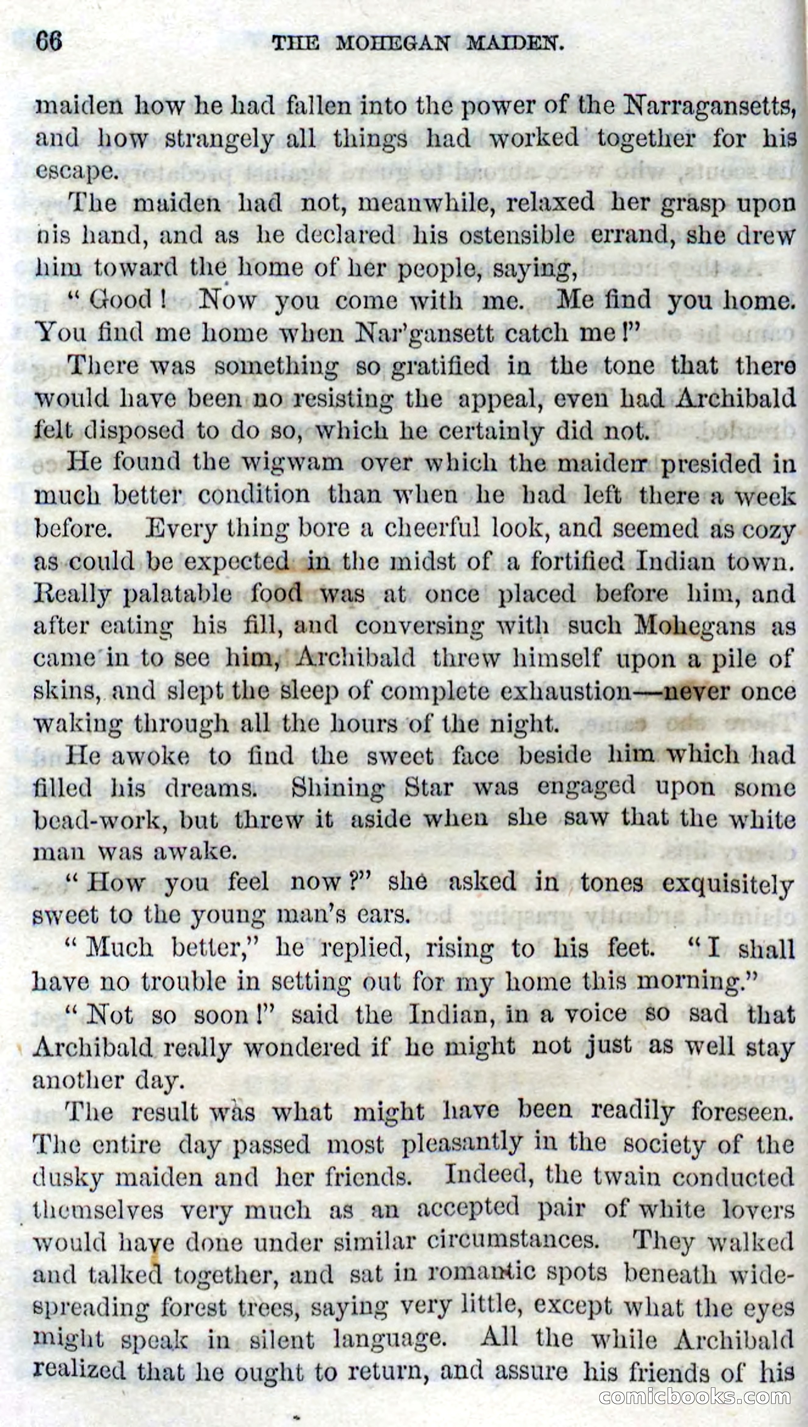 The Mohegan Maiden — page 64 of 99