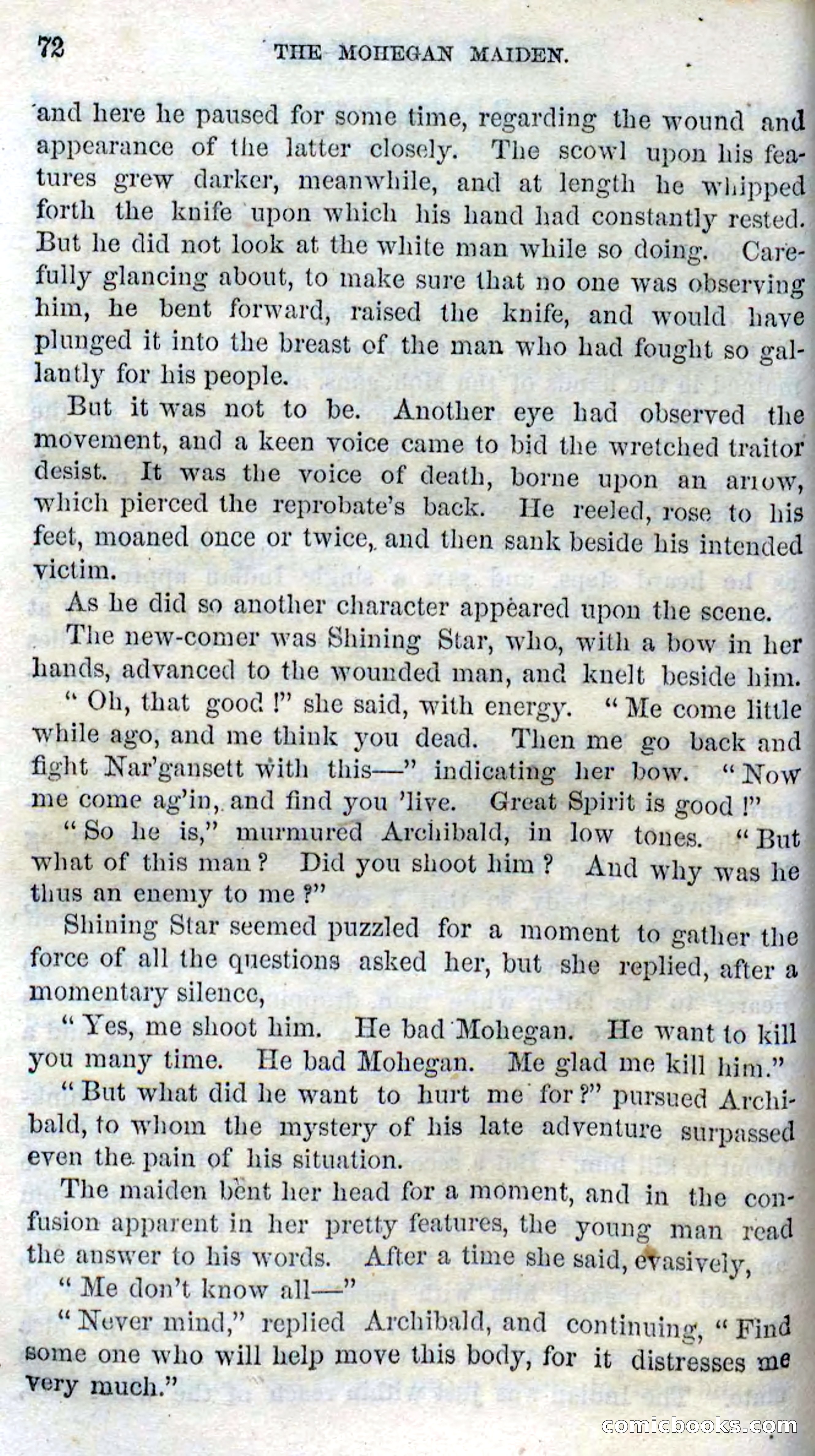 The Mohegan Maiden — page 70 of 99