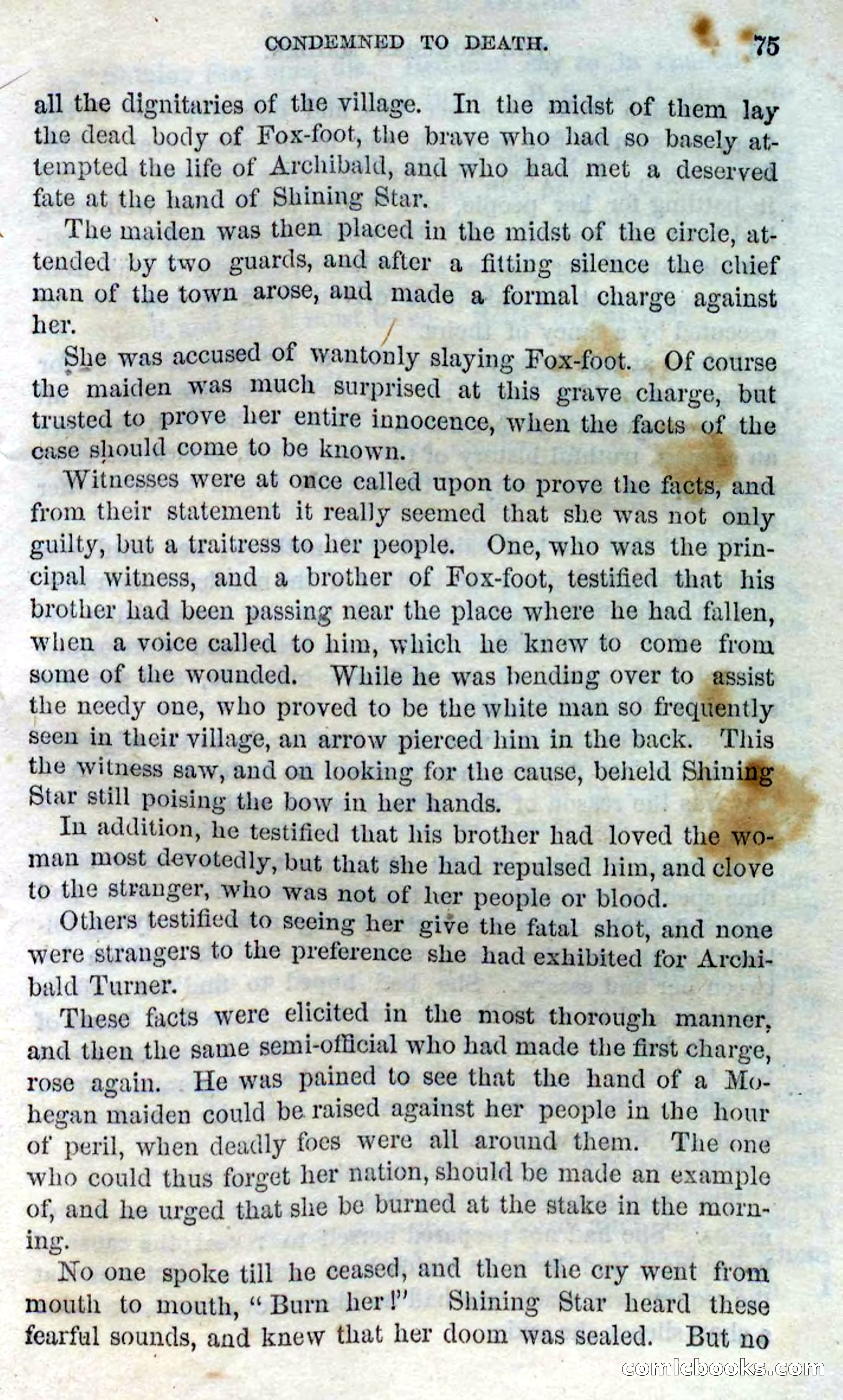 The Mohegan Maiden — page 73 of 99