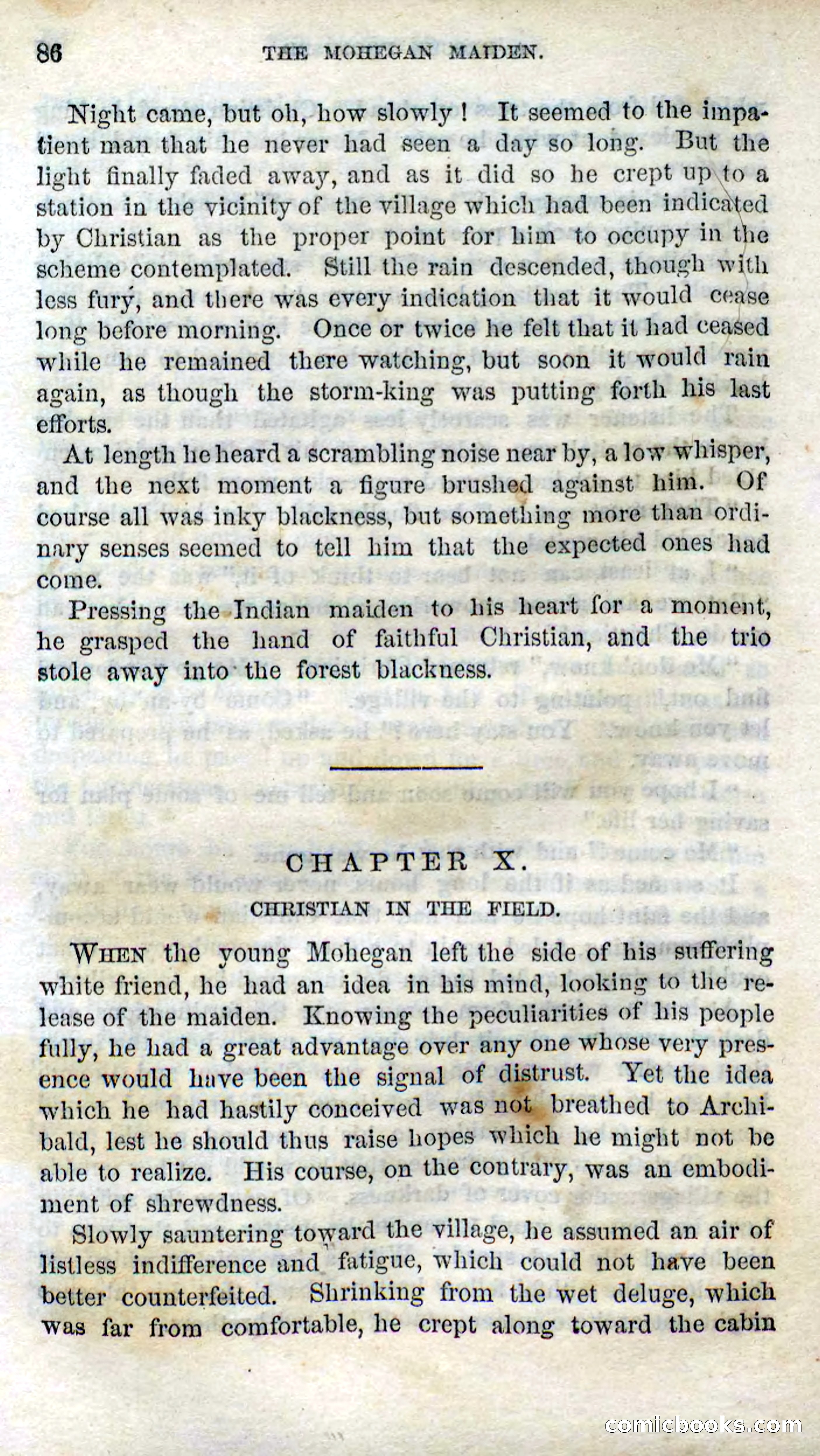 The Mohegan Maiden — page 84 of 99