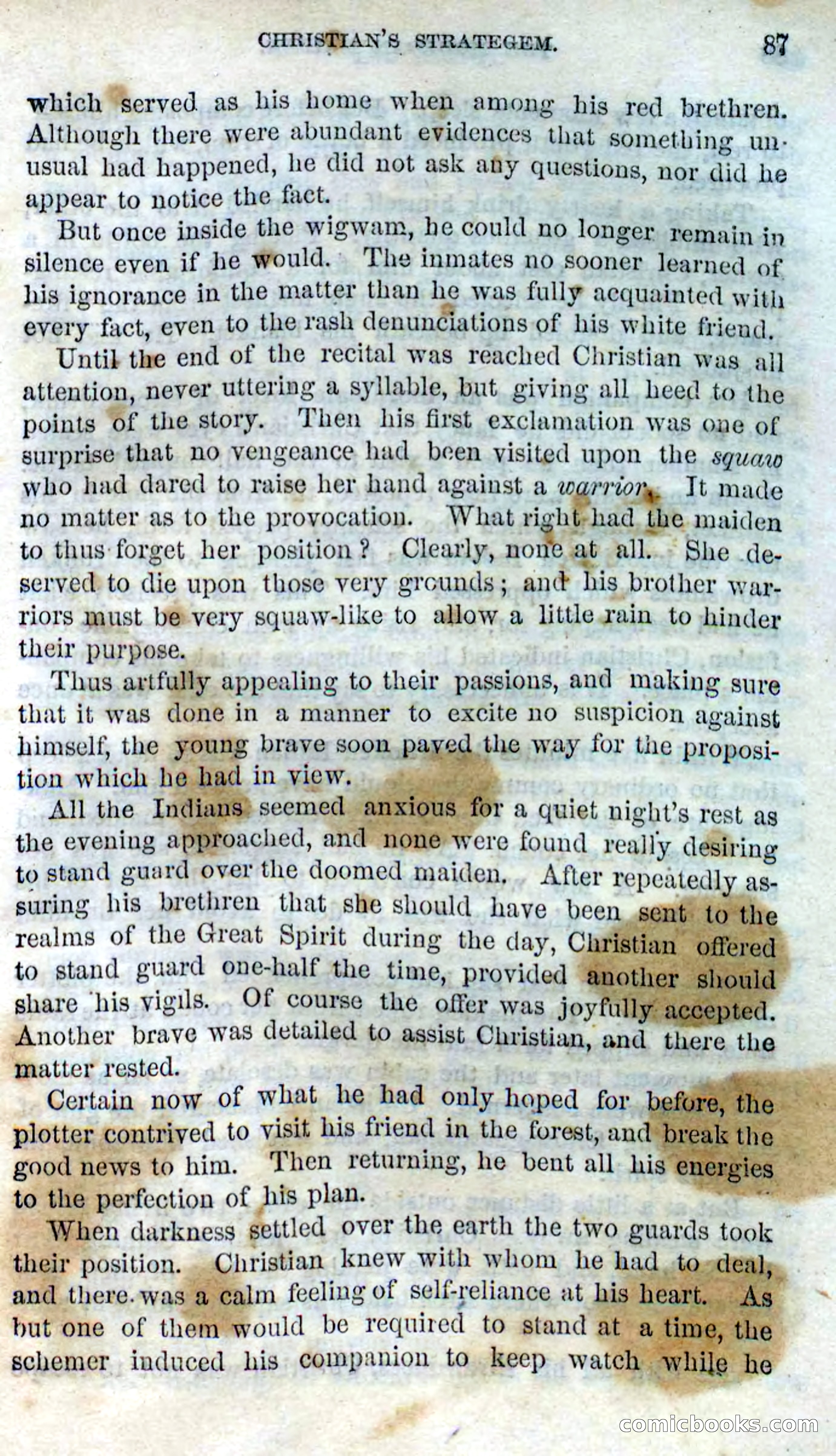 The Mohegan Maiden — page 85 of 99