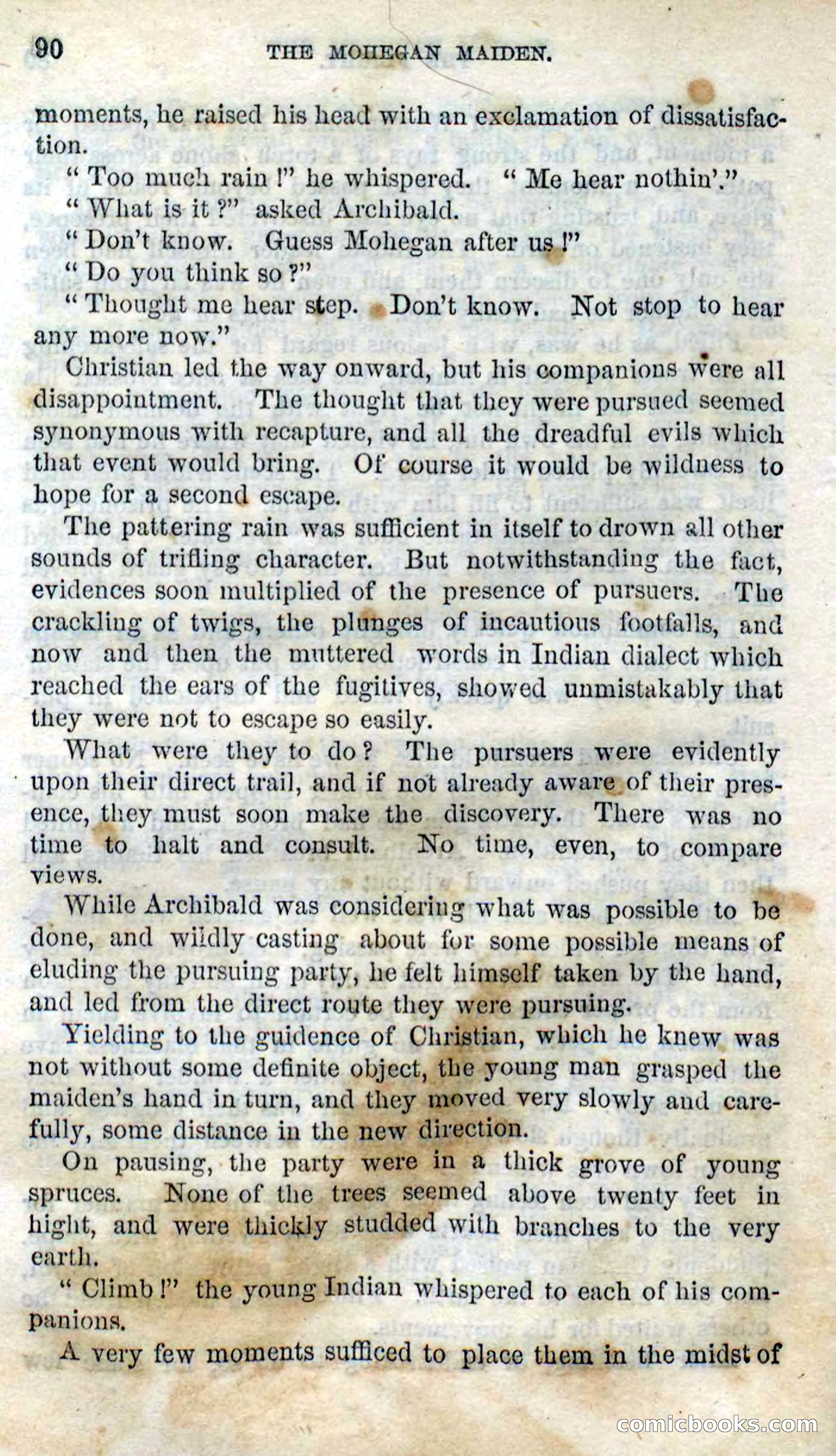 The Mohegan Maiden — page 88 of 99