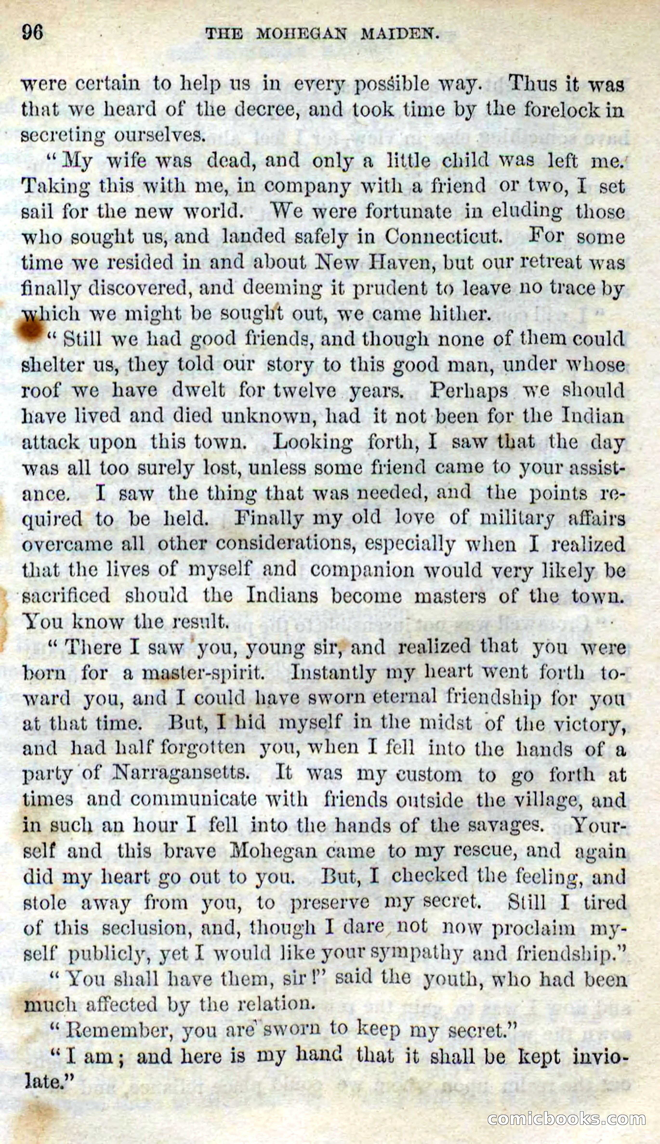 The Mohegan Maiden — page 94 of 99