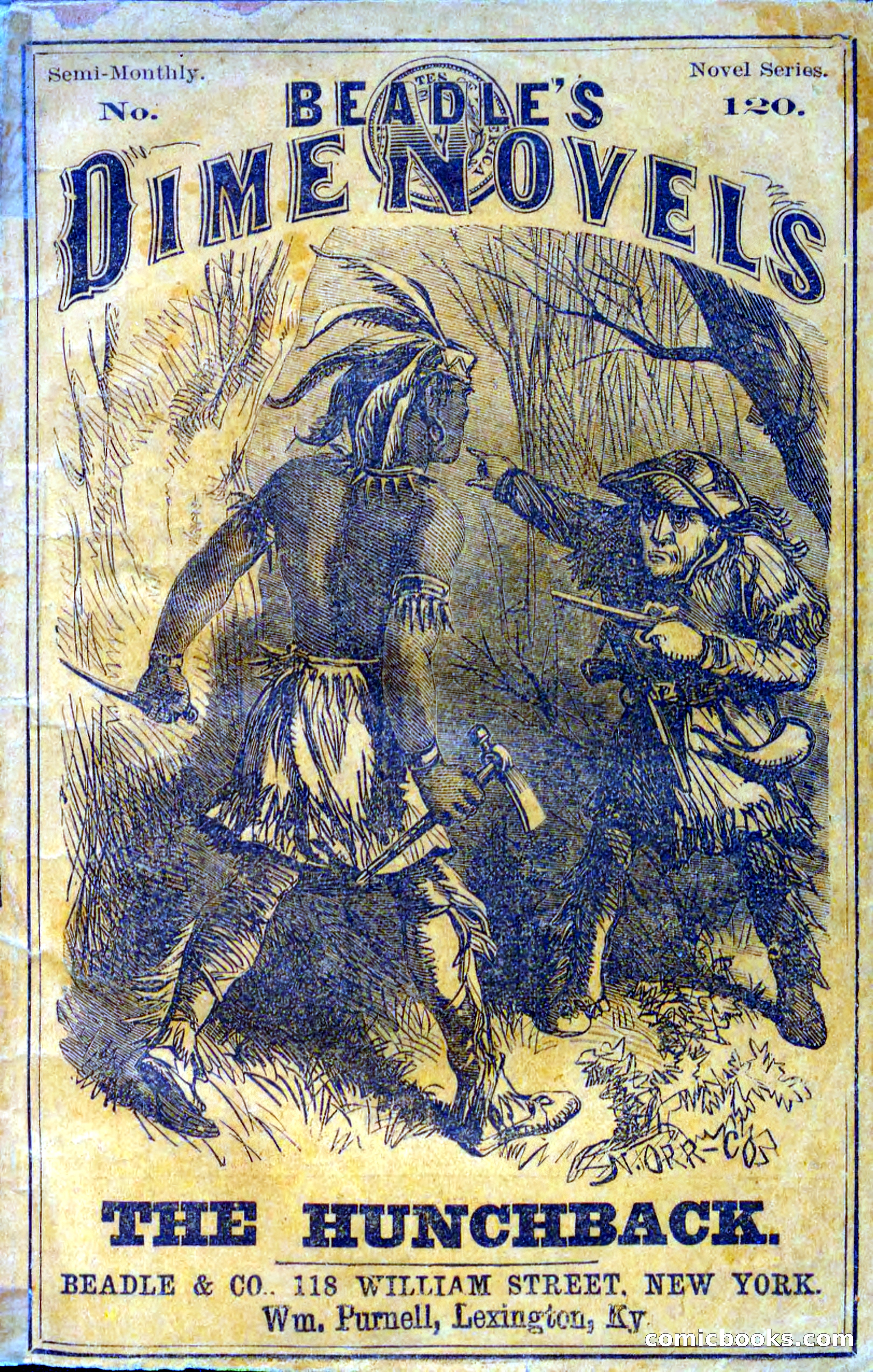 Beadle's Dime Novels No. 120: The Hunchback