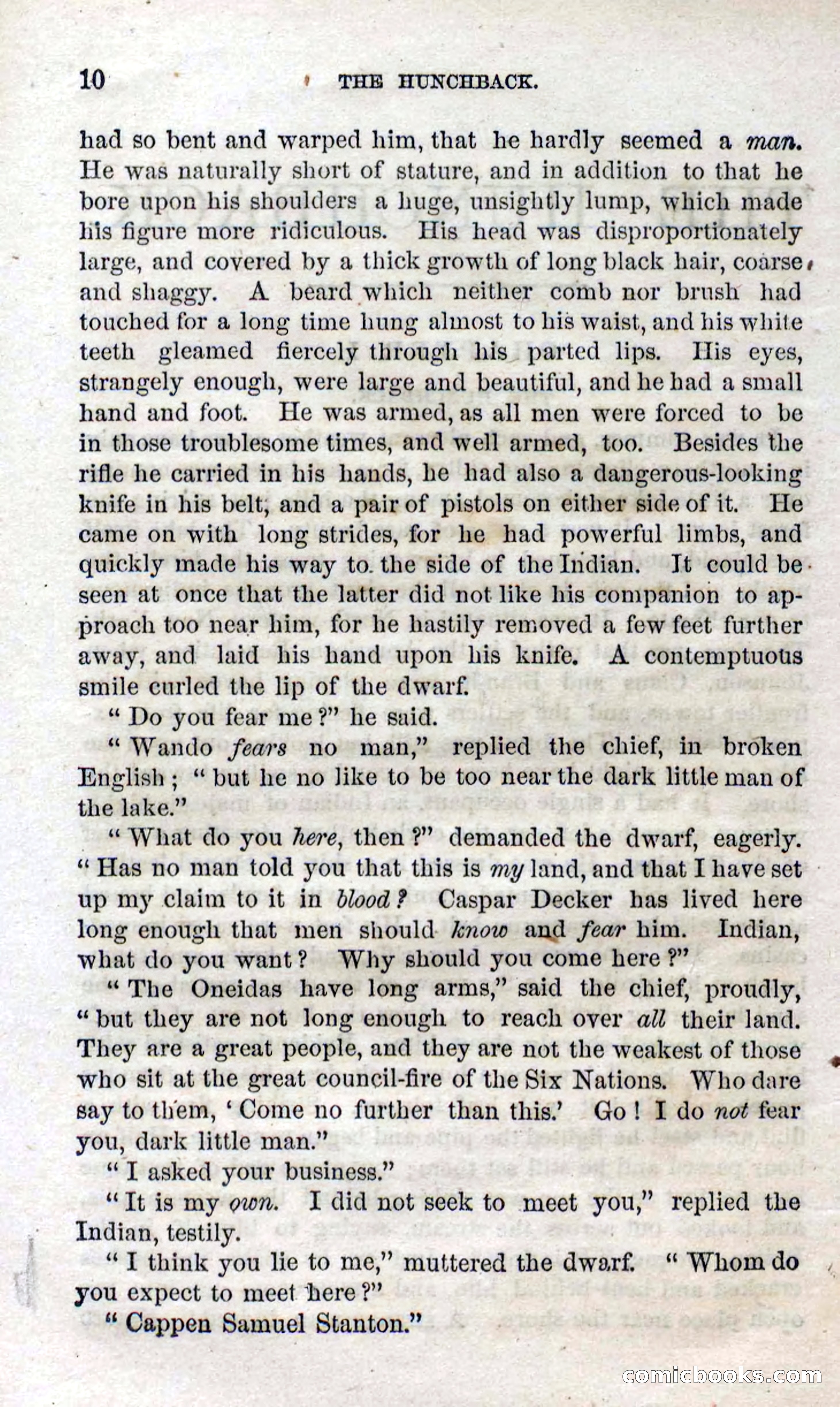 Beadle's Dime Novels No. 120: The Hunchback — page 8 of 100