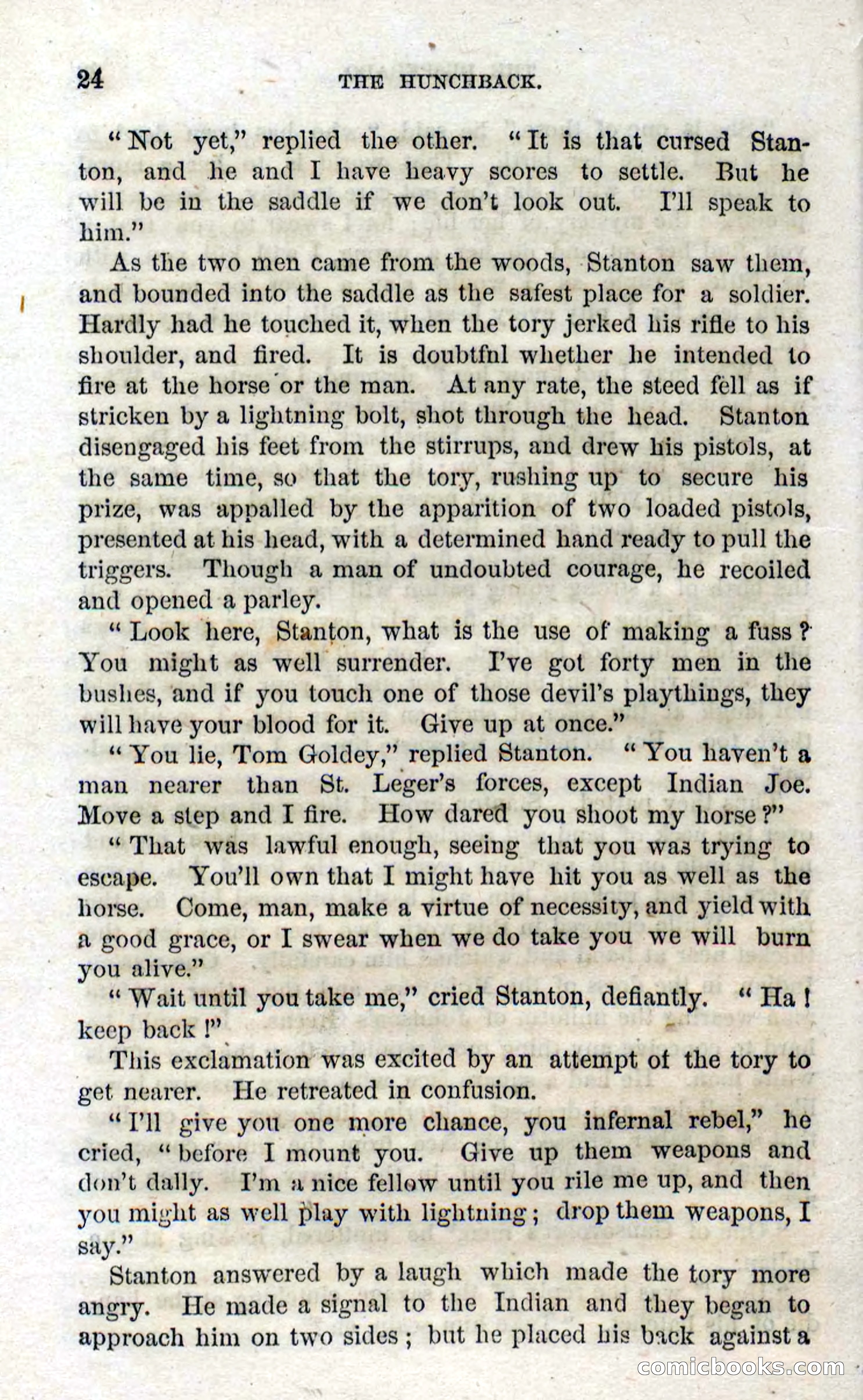 Beadle's Dime Novels No. 120: The Hunchback — page 22 of 100