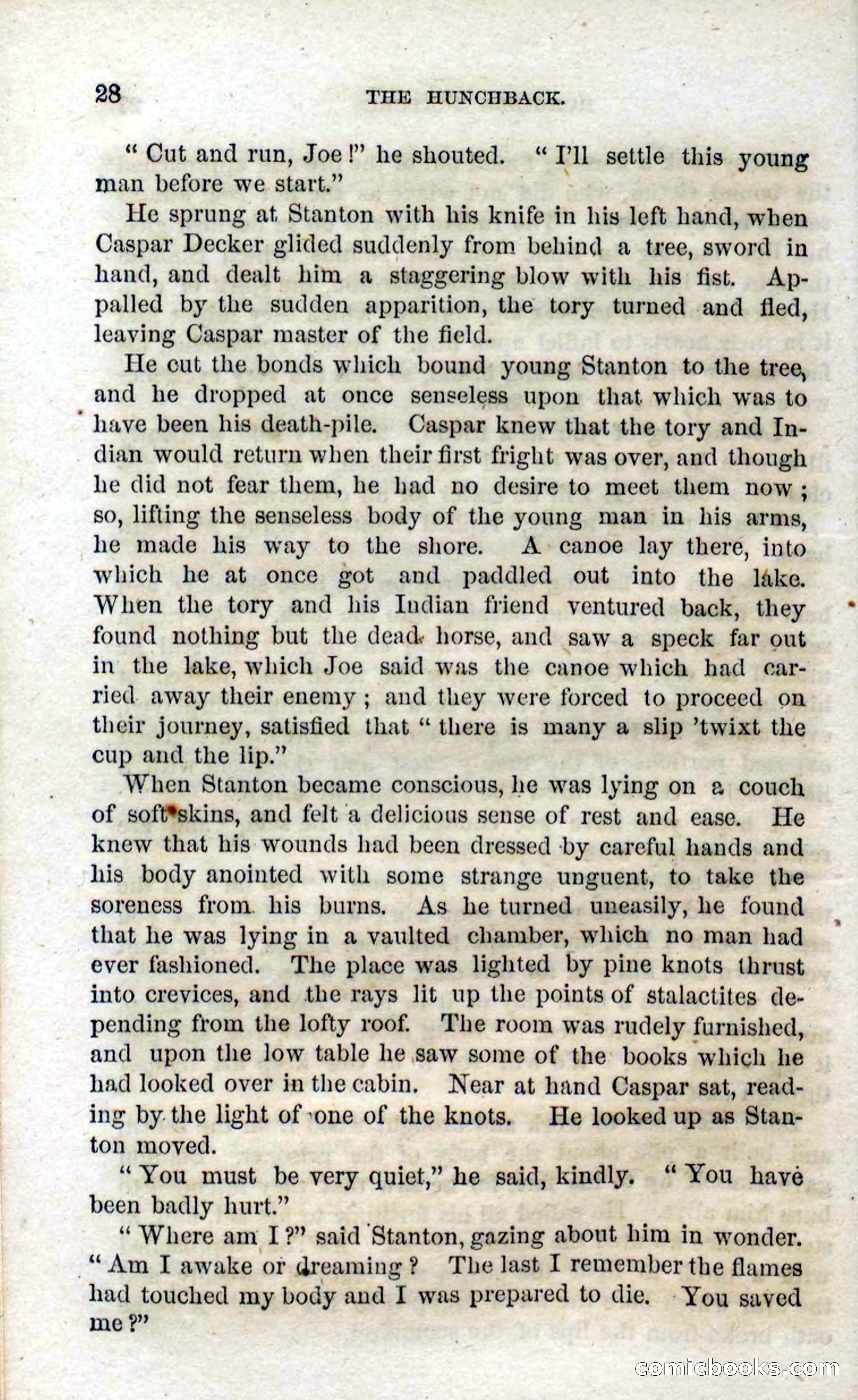Beadle's Dime Novels No. 120: The Hunchback — page 26 of 100