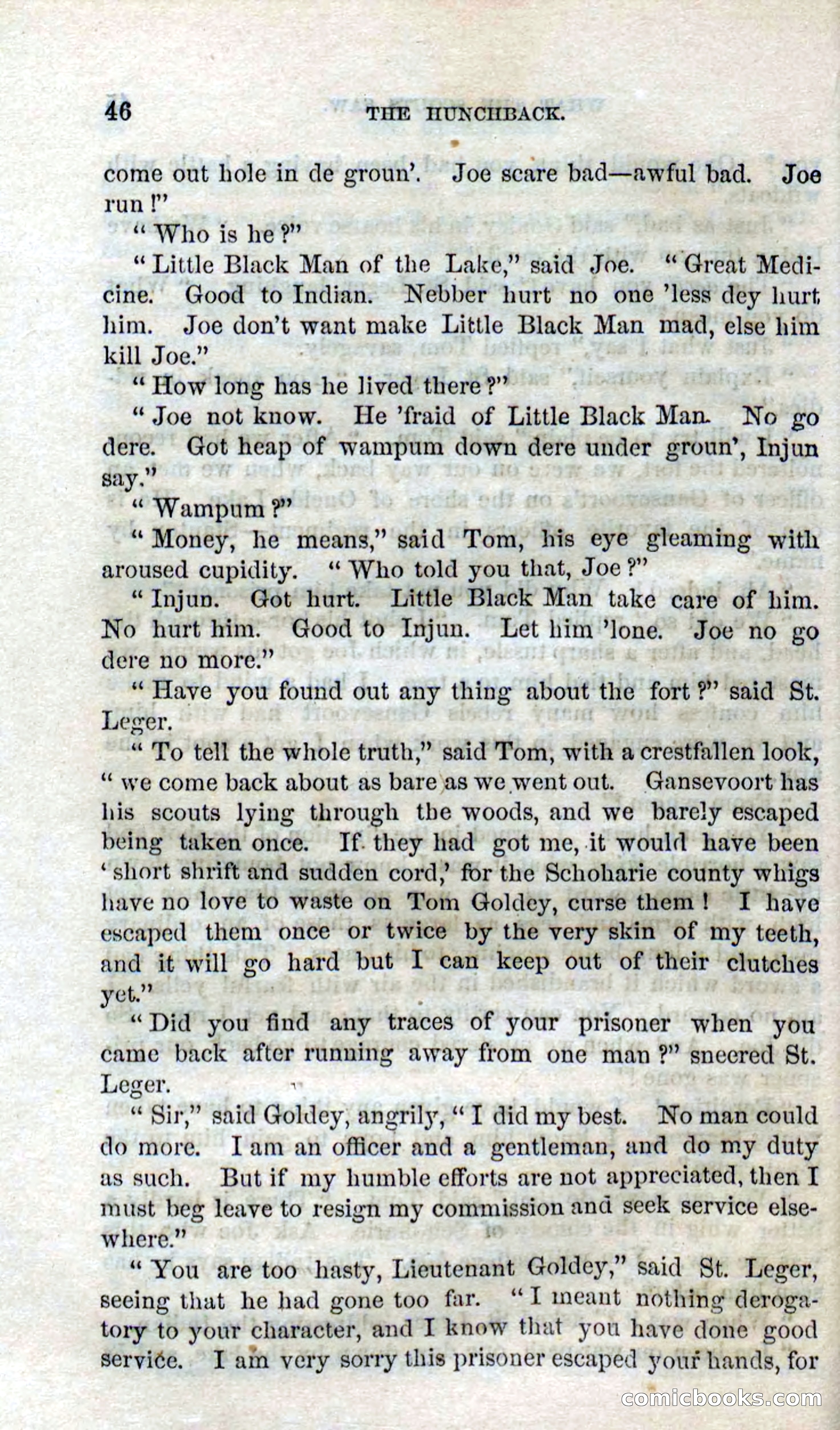 Beadle's Dime Novels No. 120: The Hunchback — page 44 of 100