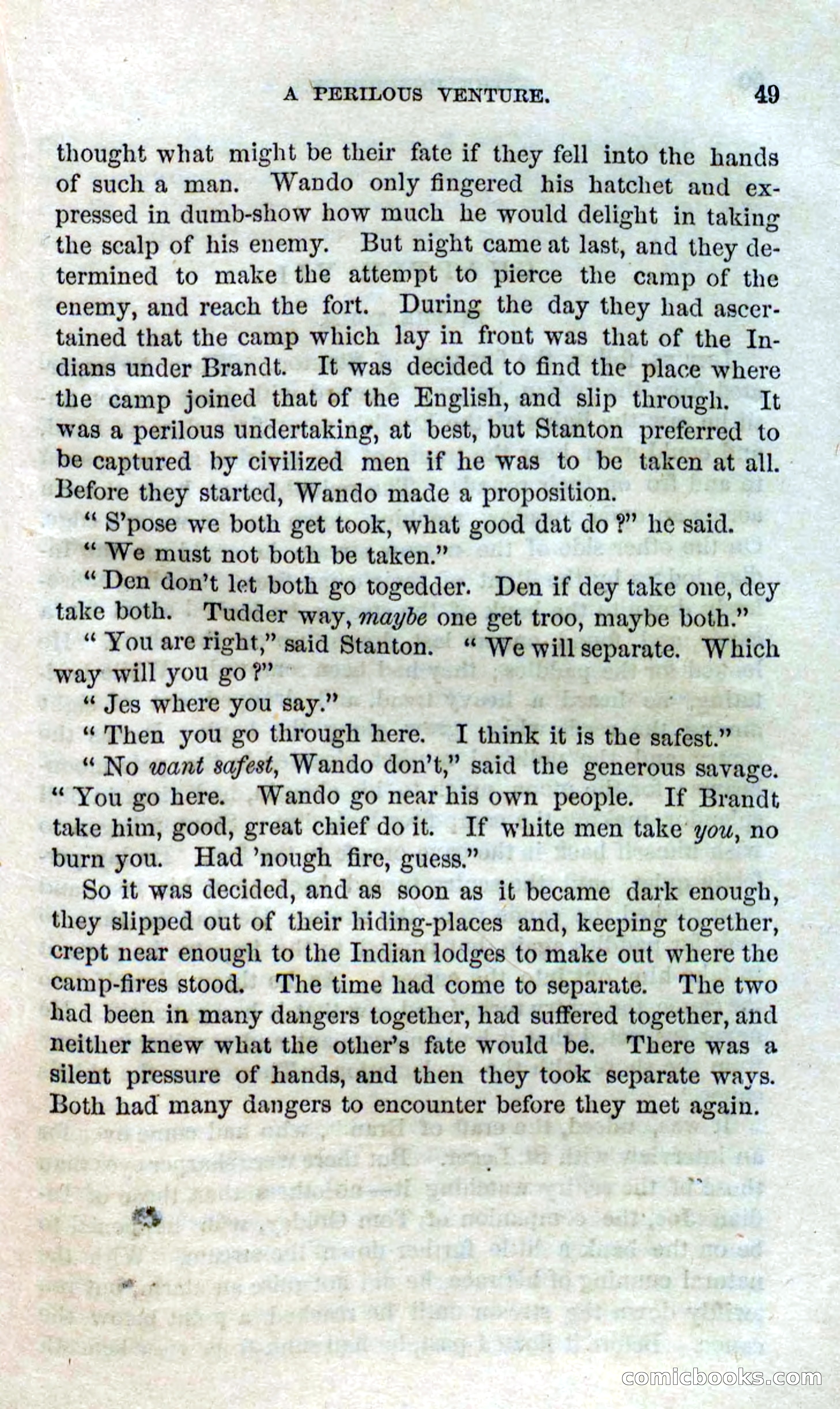 Beadle's Dime Novels No. 120: The Hunchback — page 47 of 100