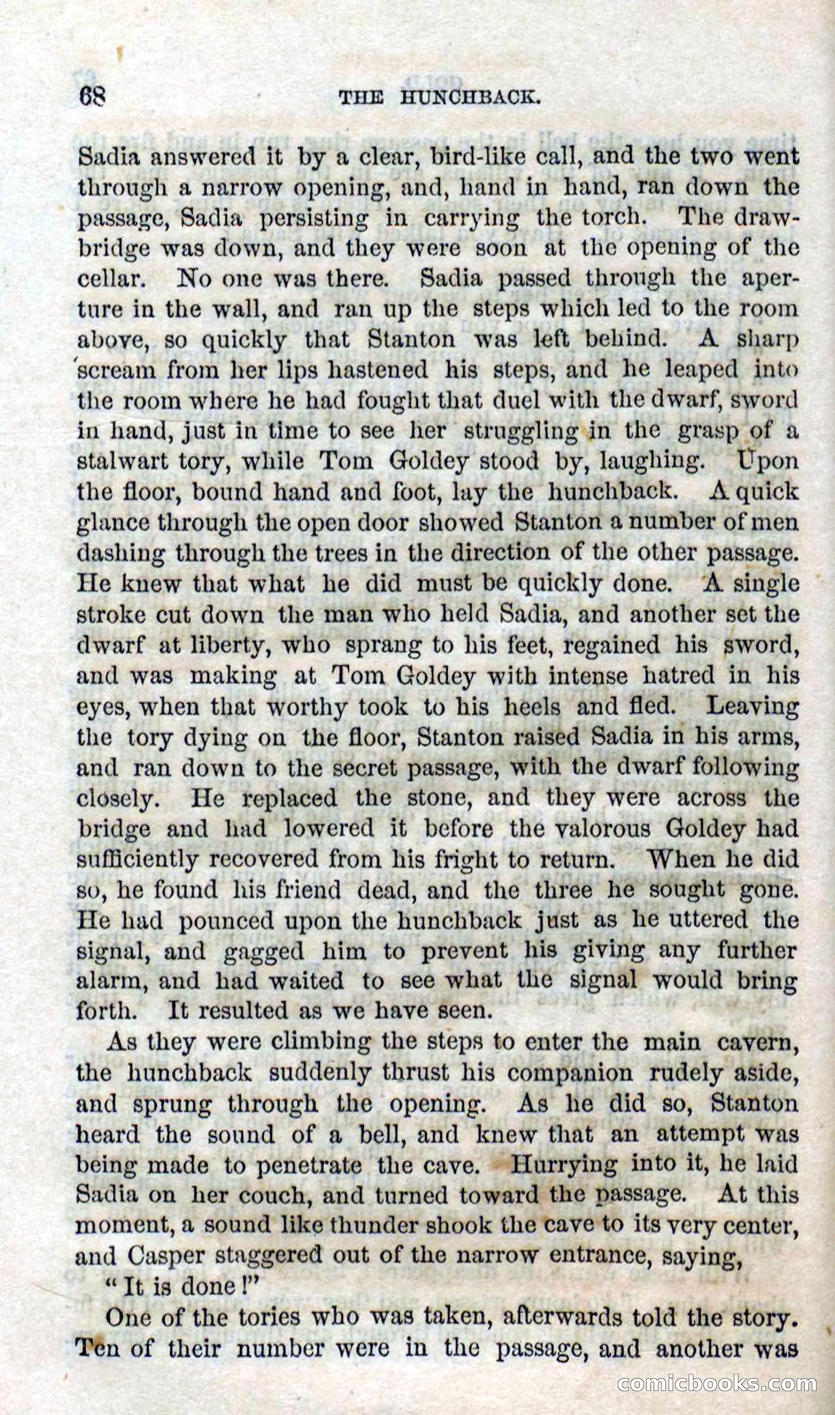 Beadle's Dime Novels No. 120: The Hunchback — page 66 of 100