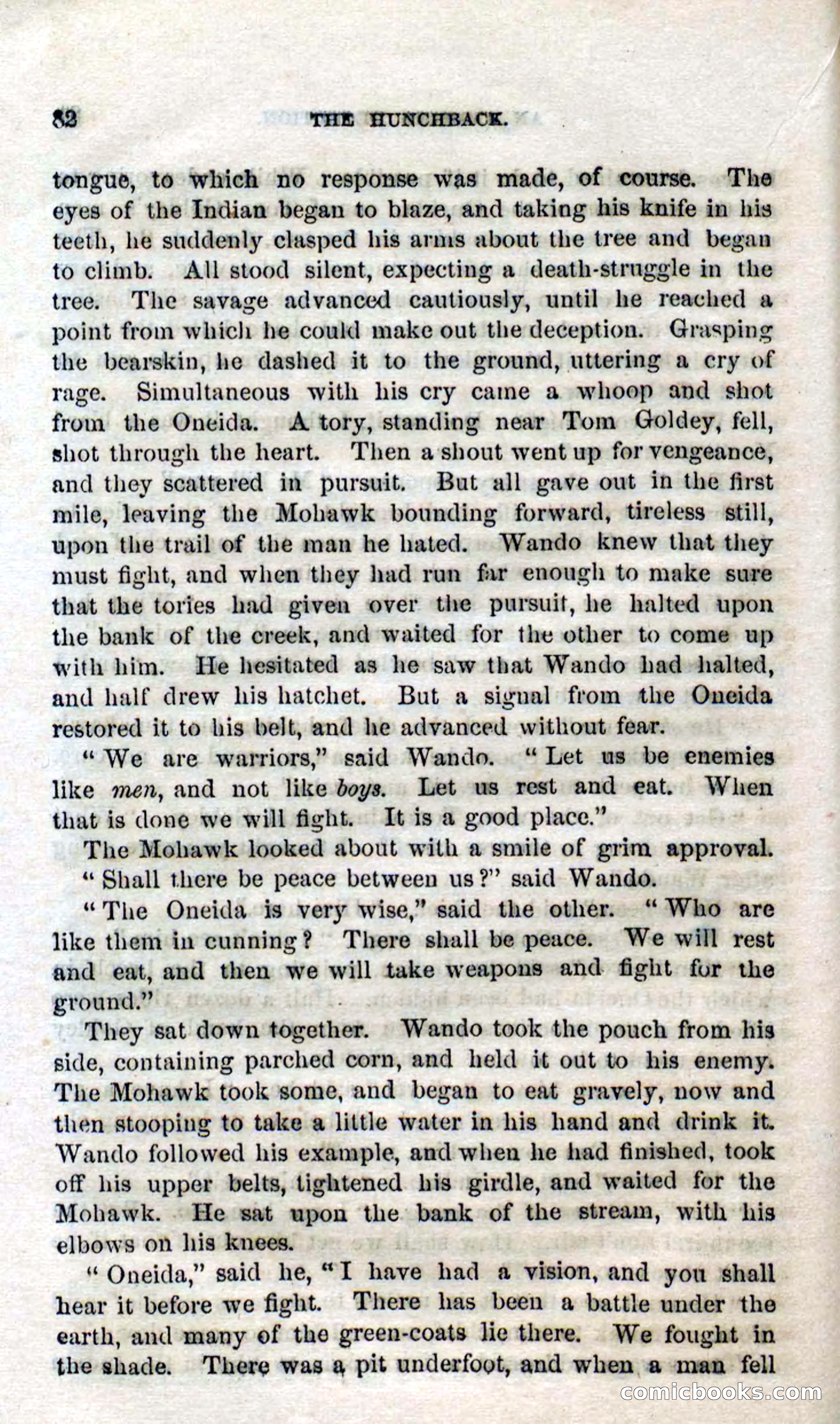 Beadle's Dime Novels No. 120: The Hunchback — page 80 of 100