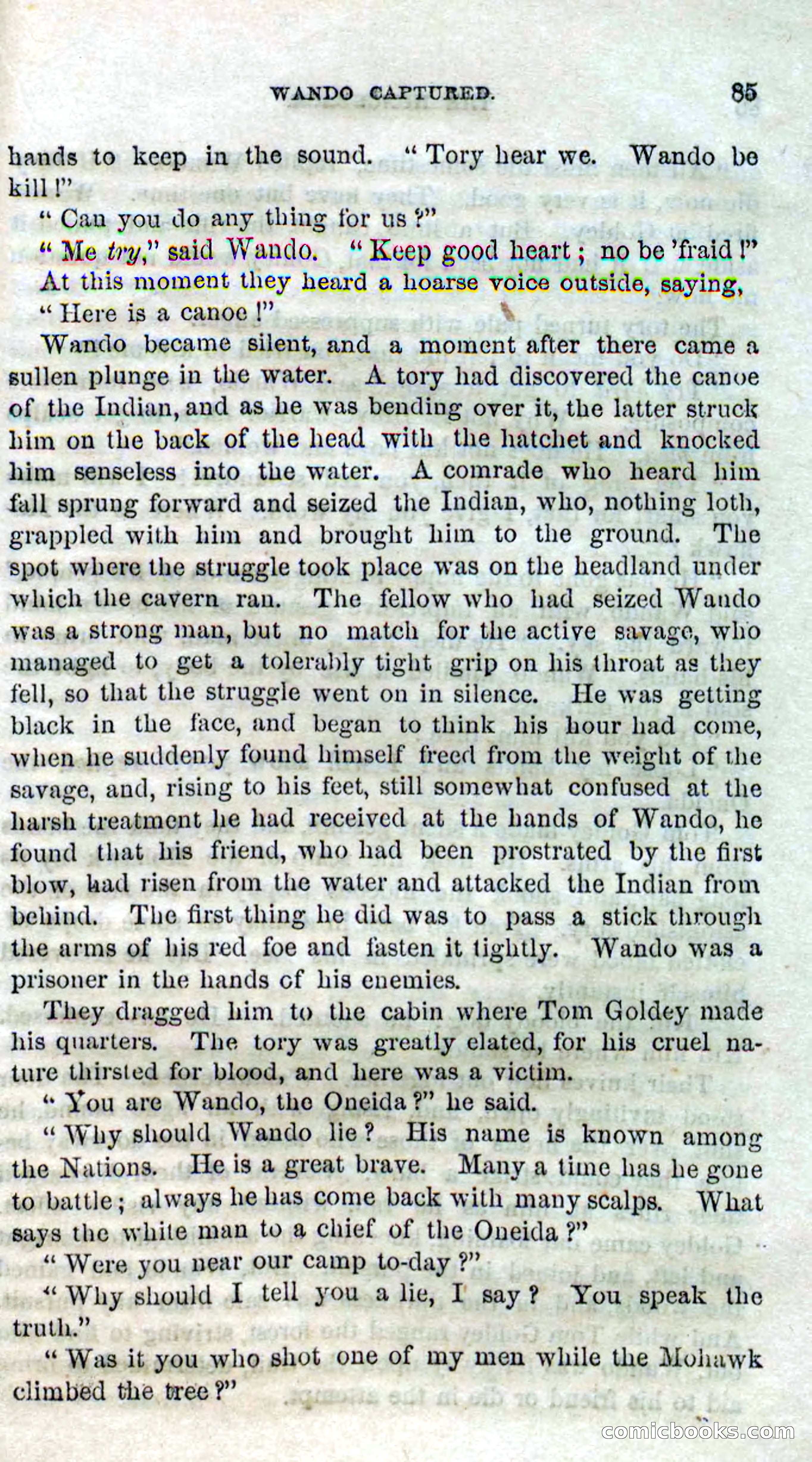 Beadle's Dime Novels No. 120: The Hunchback — page 83 of 100