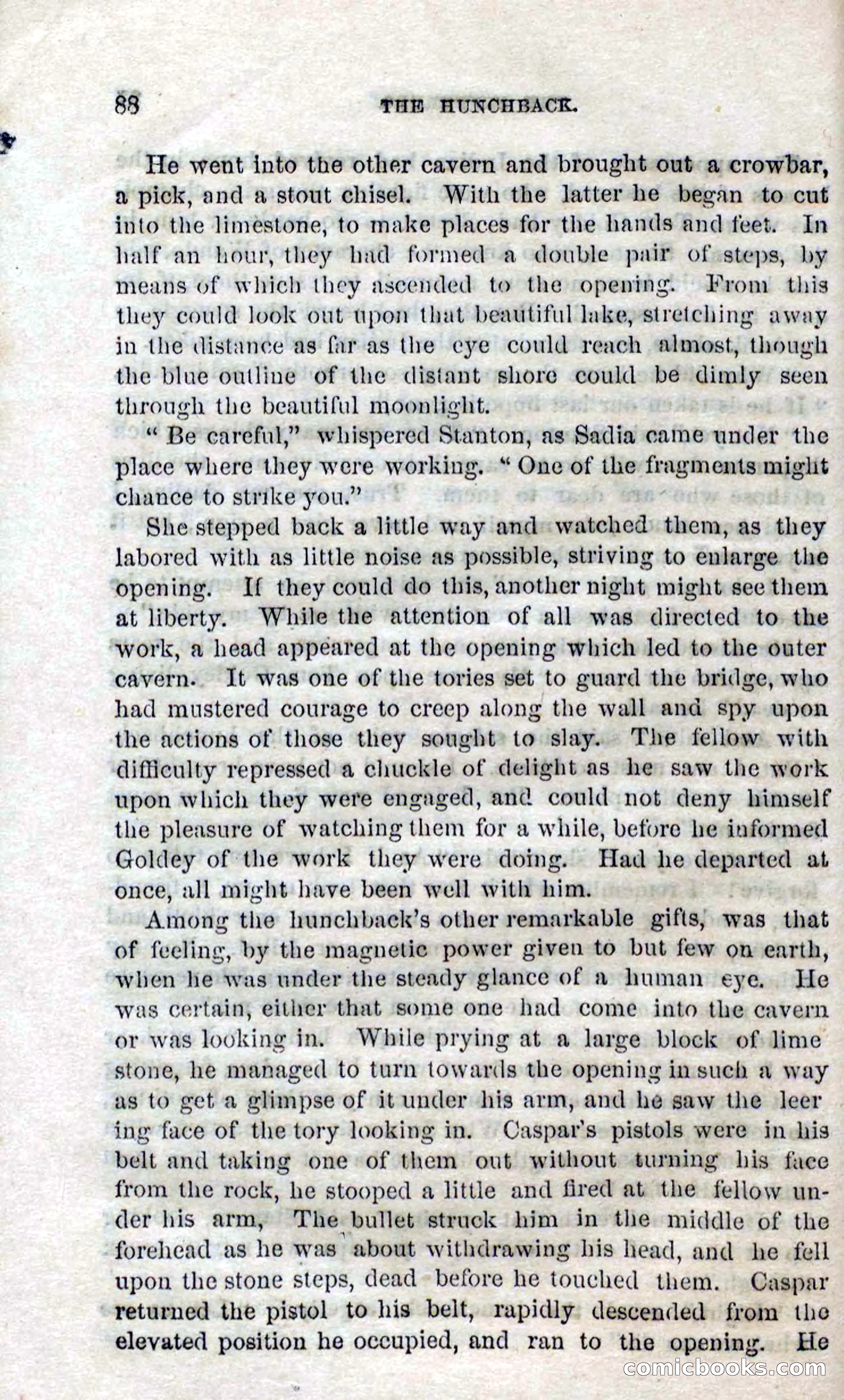 Beadle's Dime Novels No. 120: The Hunchback — page 86 of 100