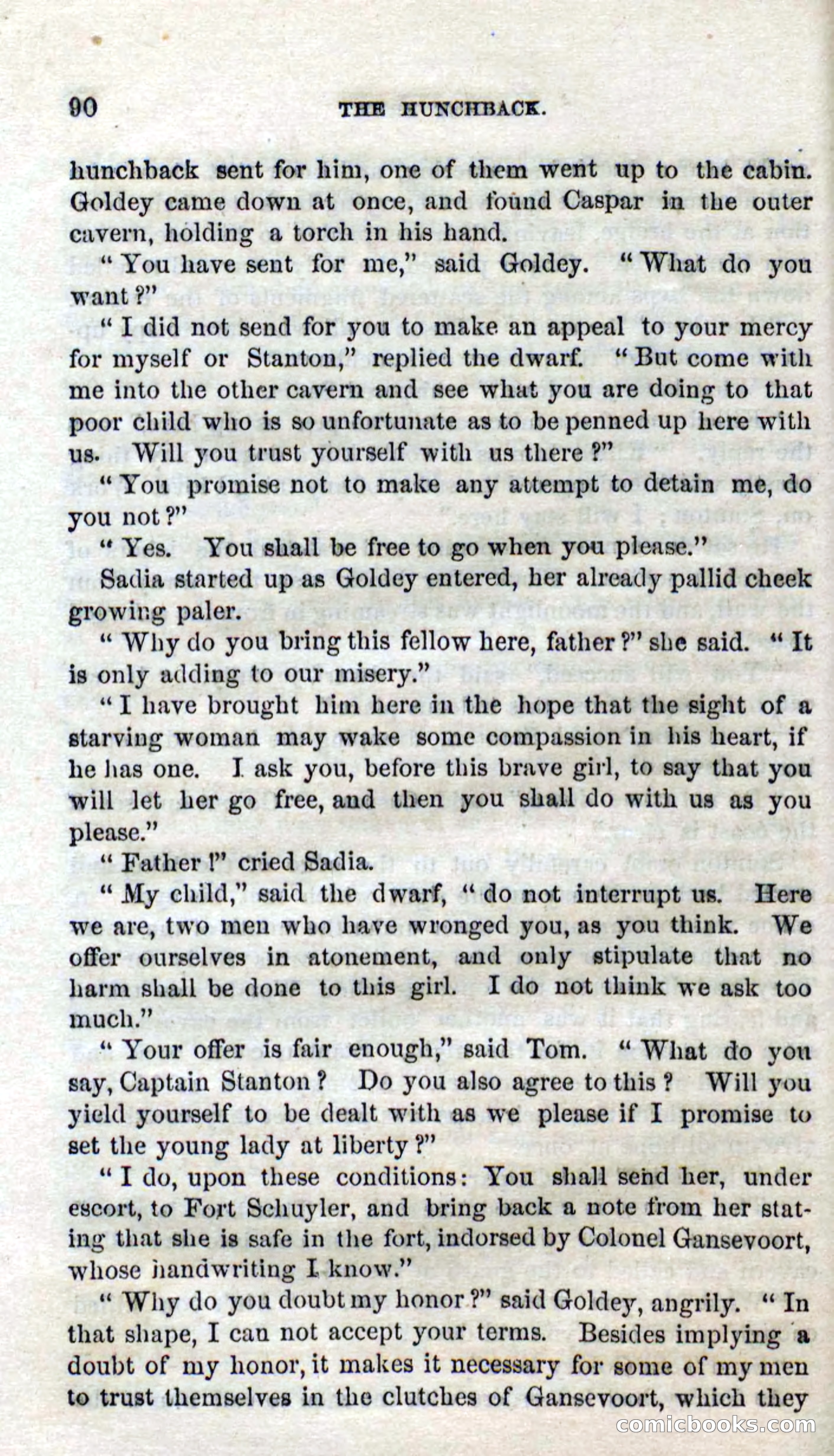 Beadle's Dime Novels No. 120: The Hunchback — page 88 of 100