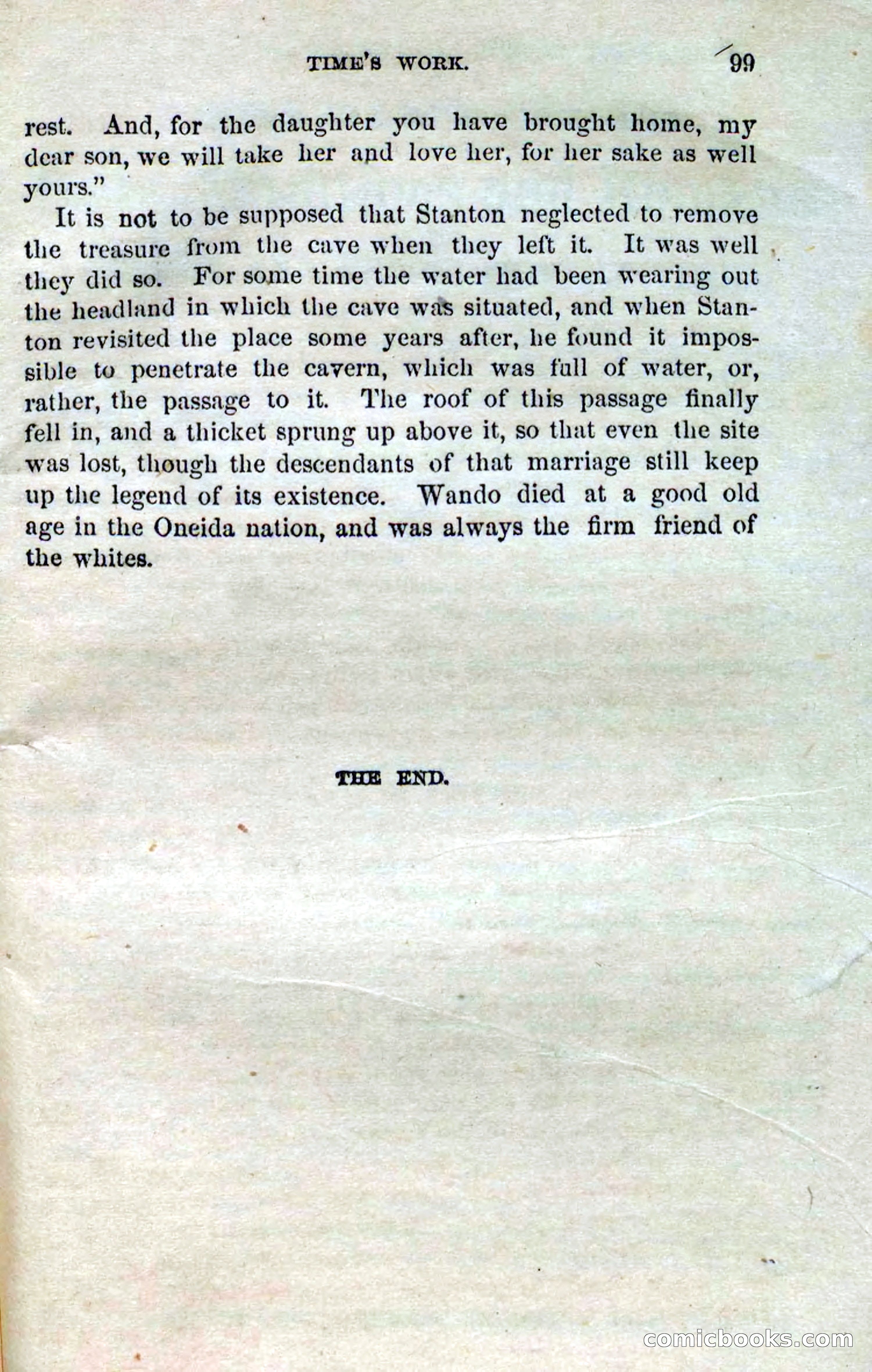 Beadle's Dime Novels No. 120: The Hunchback — page 97 of 100