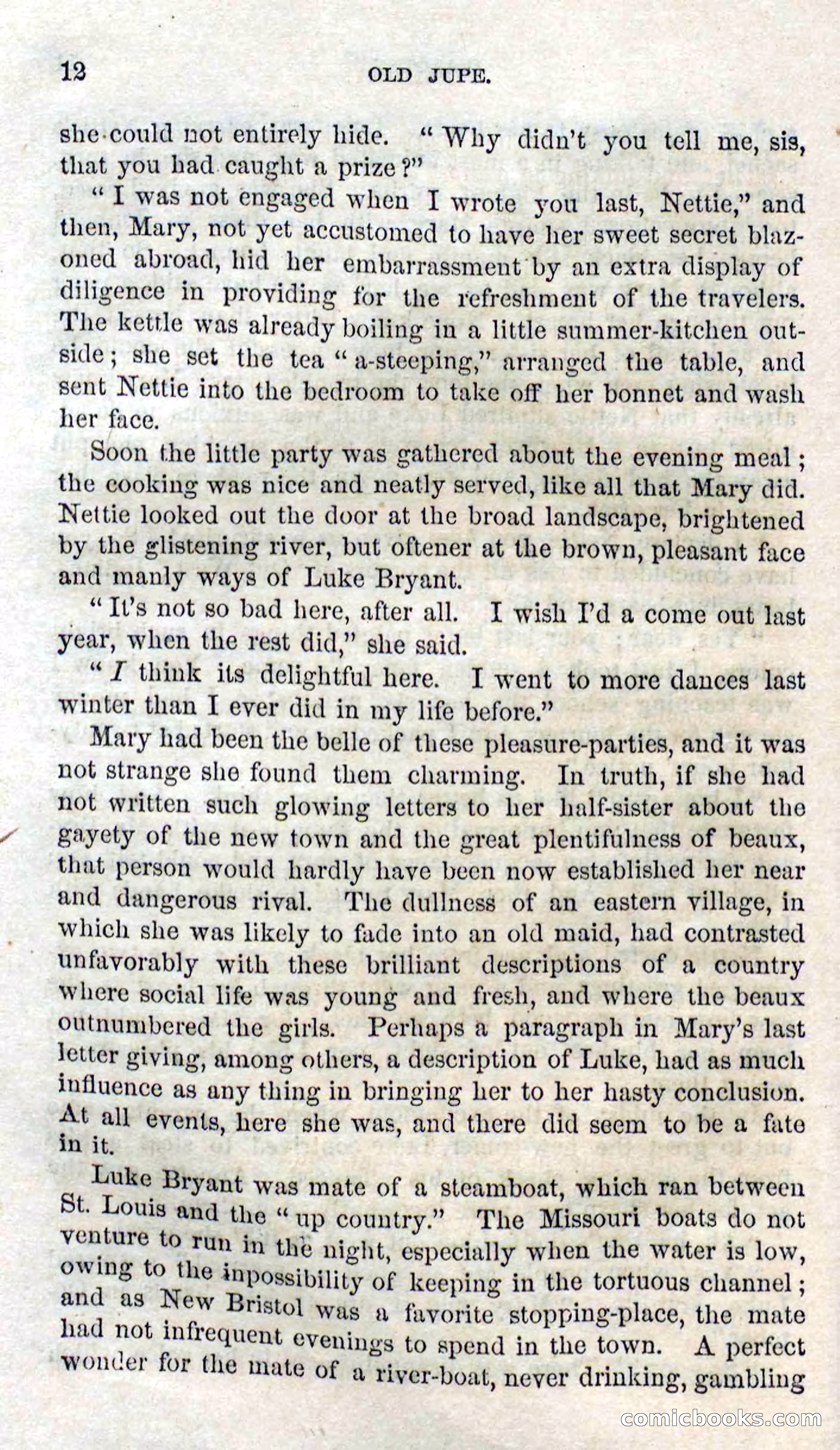 Beadle's Dime Novels No. 126: Old Jupe — page 10 of 100