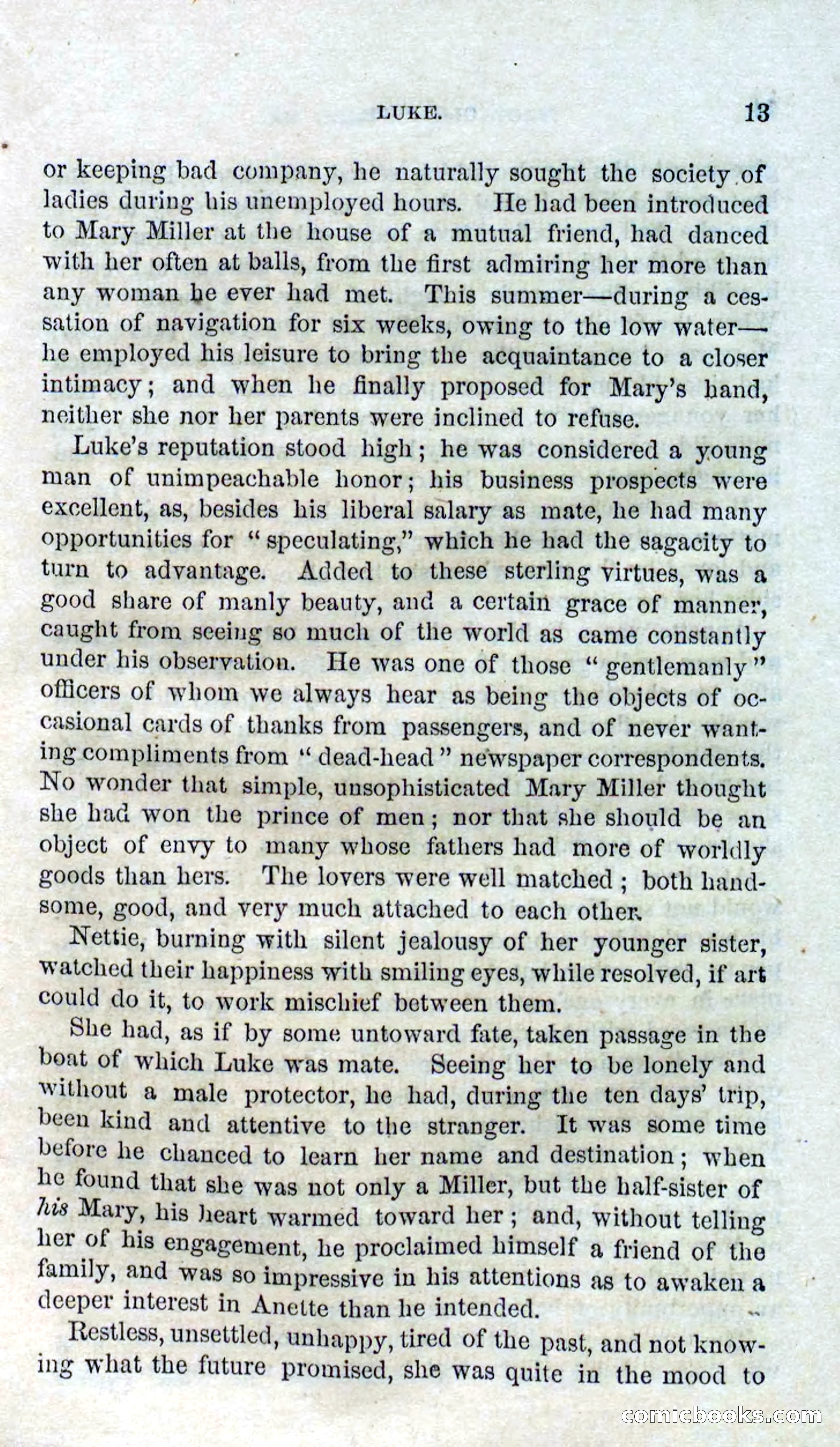 Beadle's Dime Novels No. 126: Old Jupe — page 11 of 100