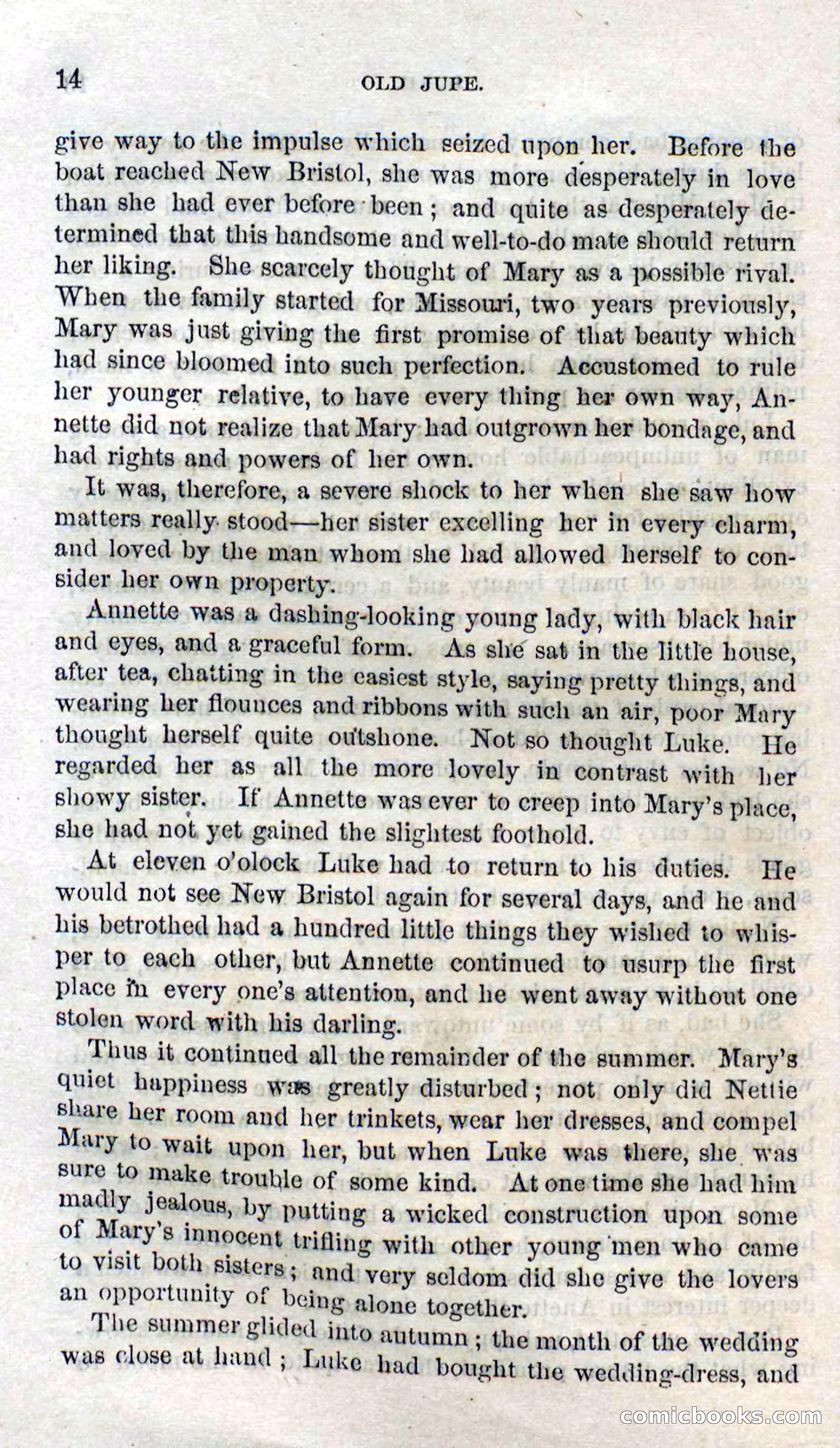 Beadle's Dime Novels No. 126: Old Jupe — page 12 of 100