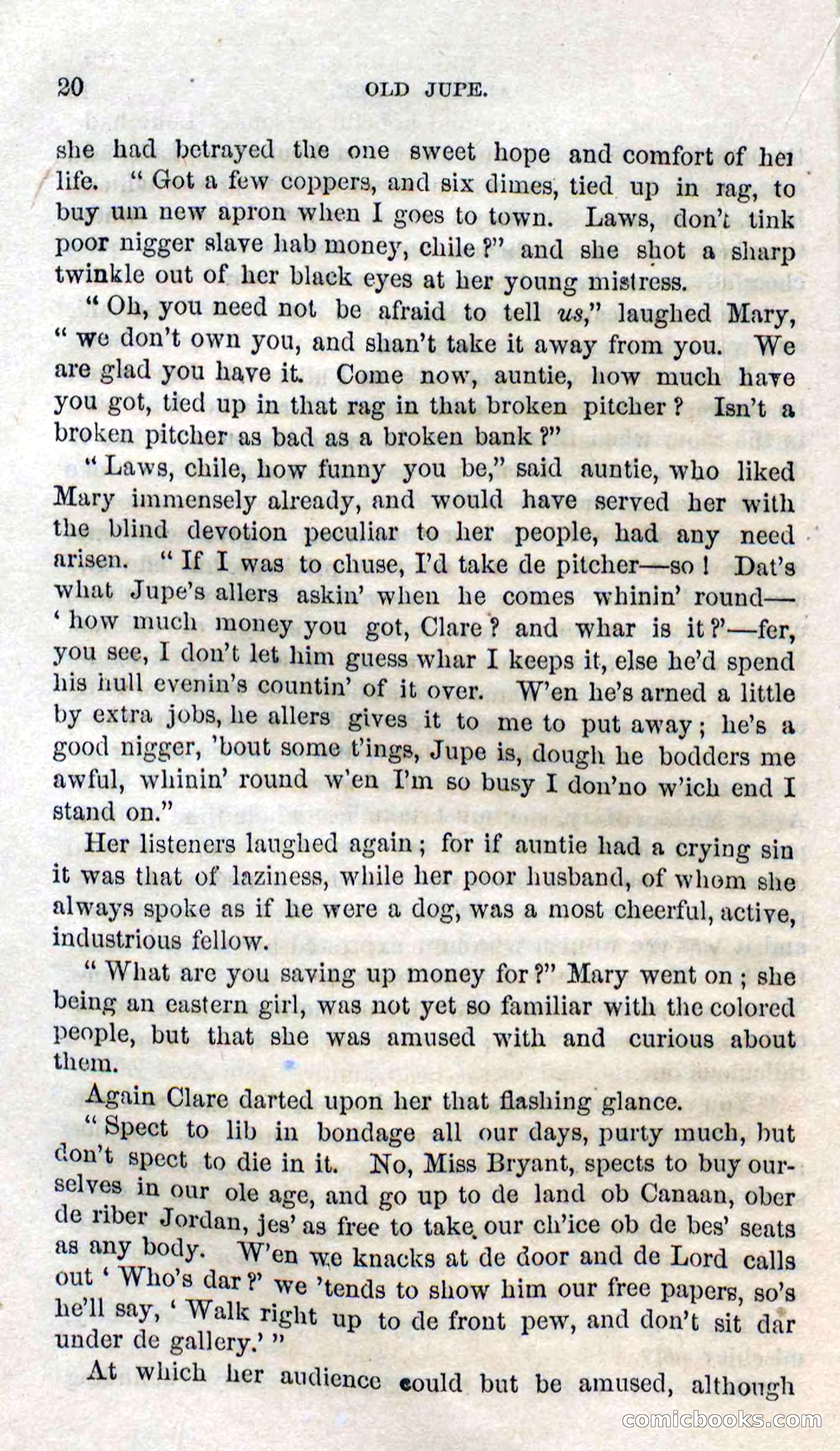 Beadle's Dime Novels No. 126: Old Jupe — page 18 of 100