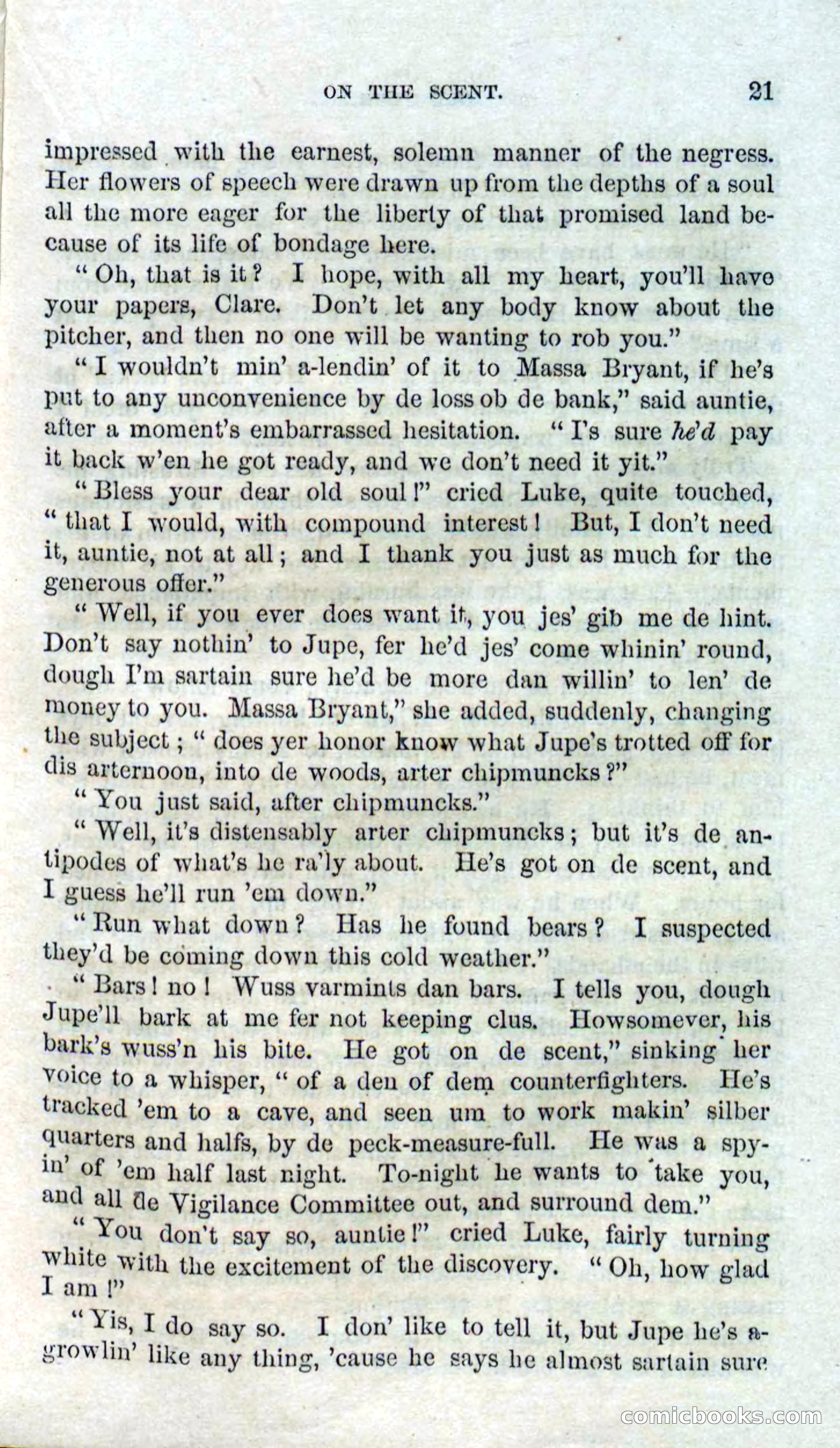 Beadle's Dime Novels No. 126: Old Jupe — page 19 of 100