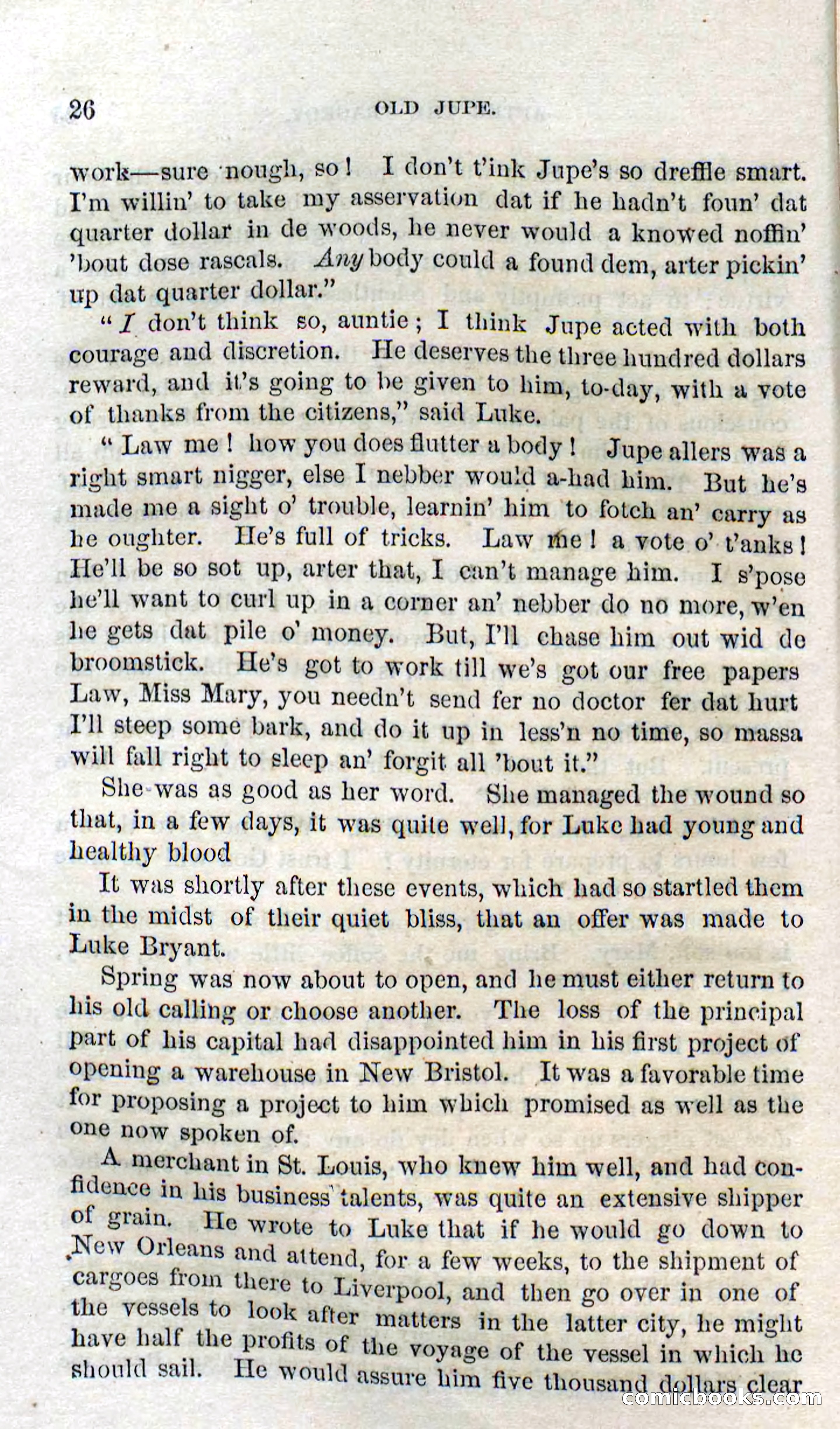 Beadle's Dime Novels No. 126: Old Jupe — page 24 of 100