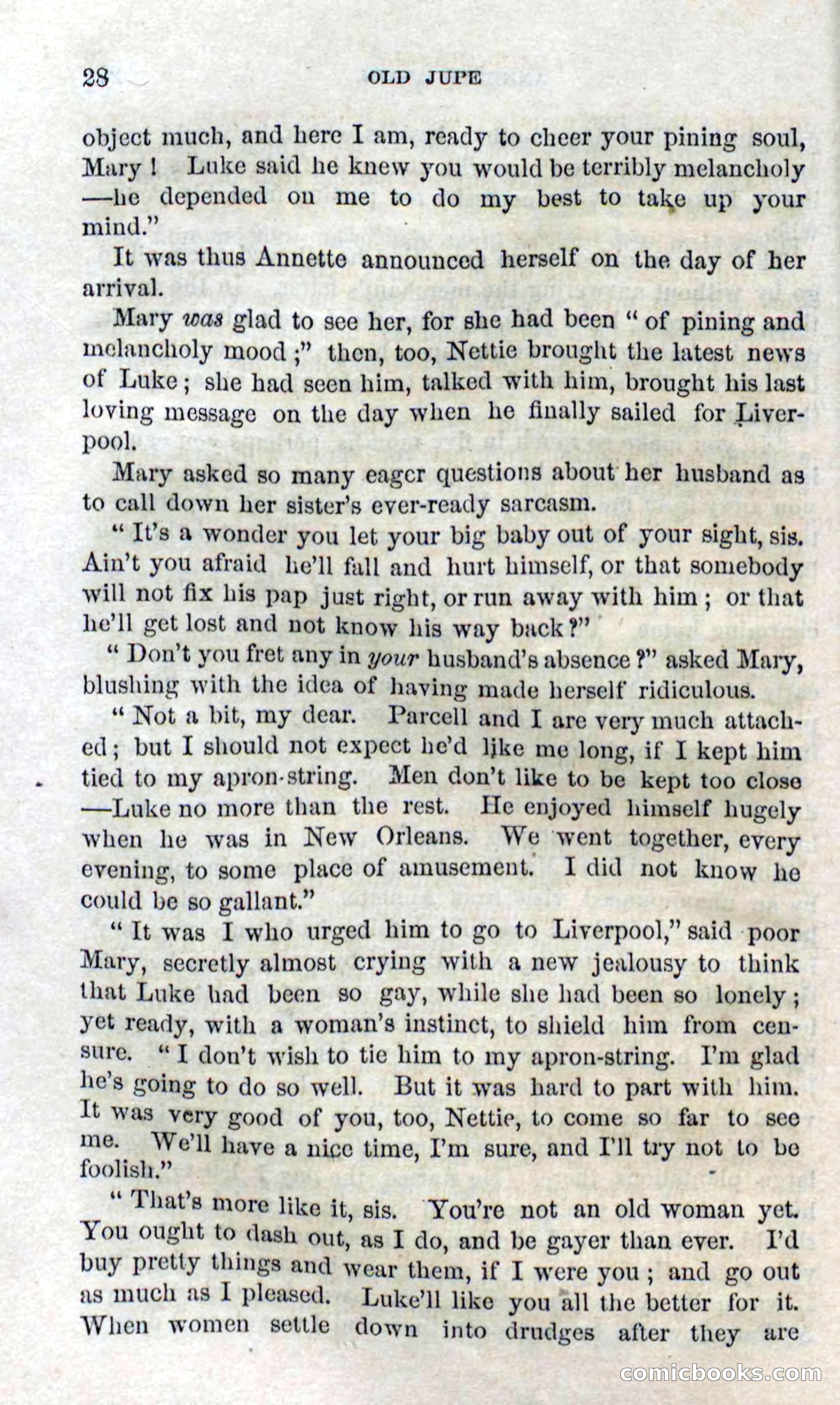 Beadle's Dime Novels No. 126: Old Jupe — page 26 of 100