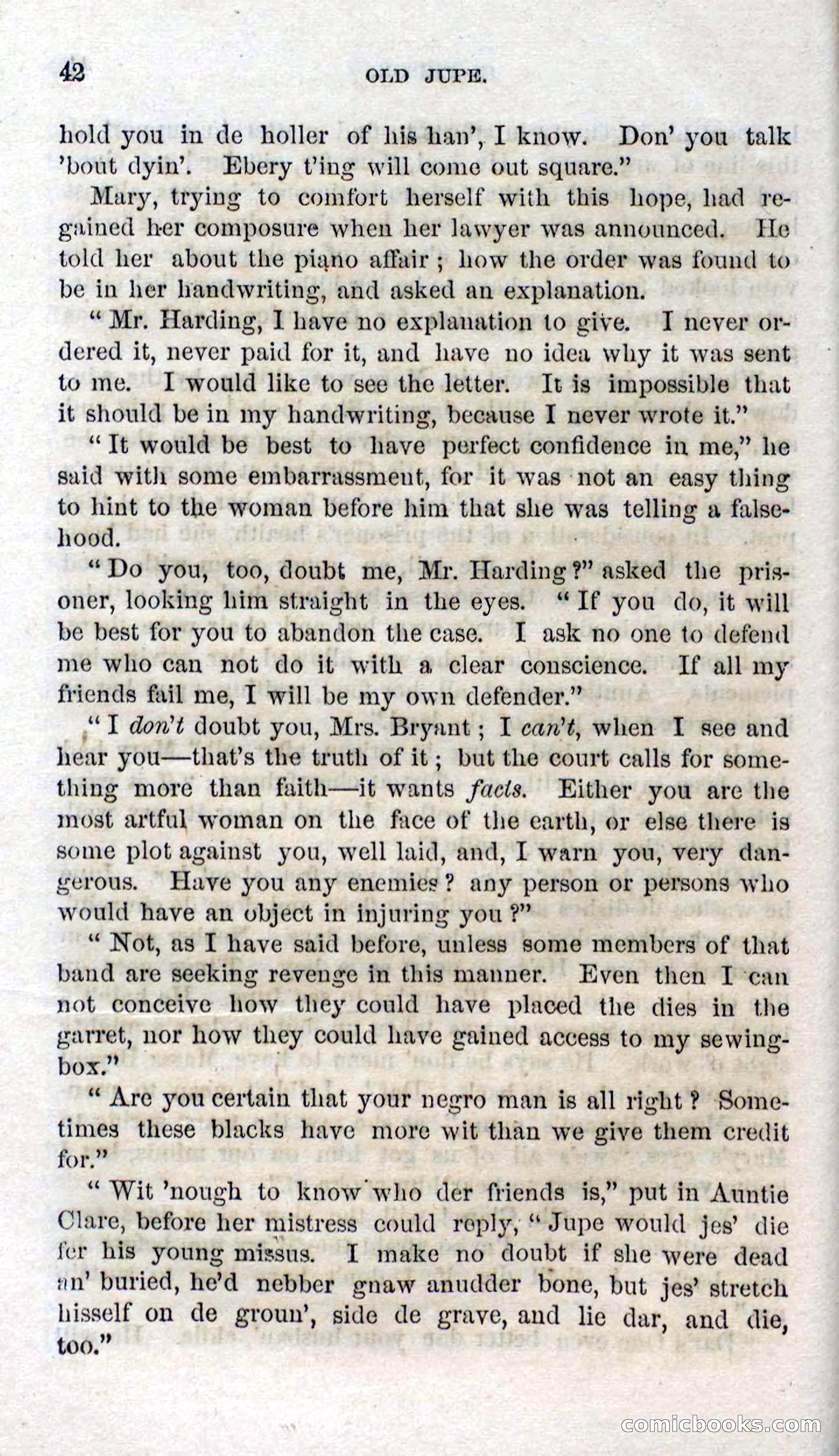 Beadle's Dime Novels No. 126: Old Jupe — page 40 of 100