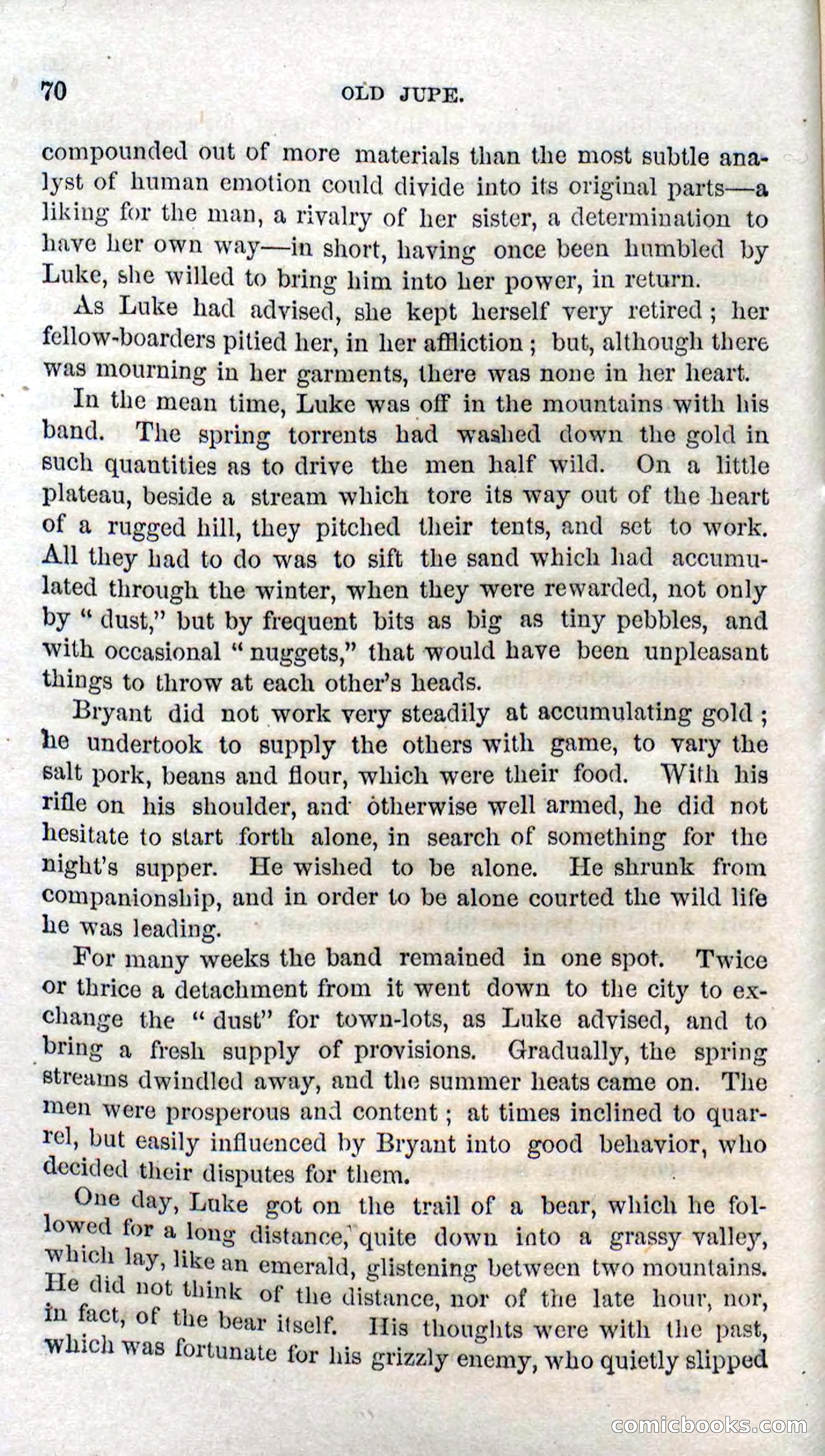 Beadle's Dime Novels No. 126: Old Jupe — page 68 of 100