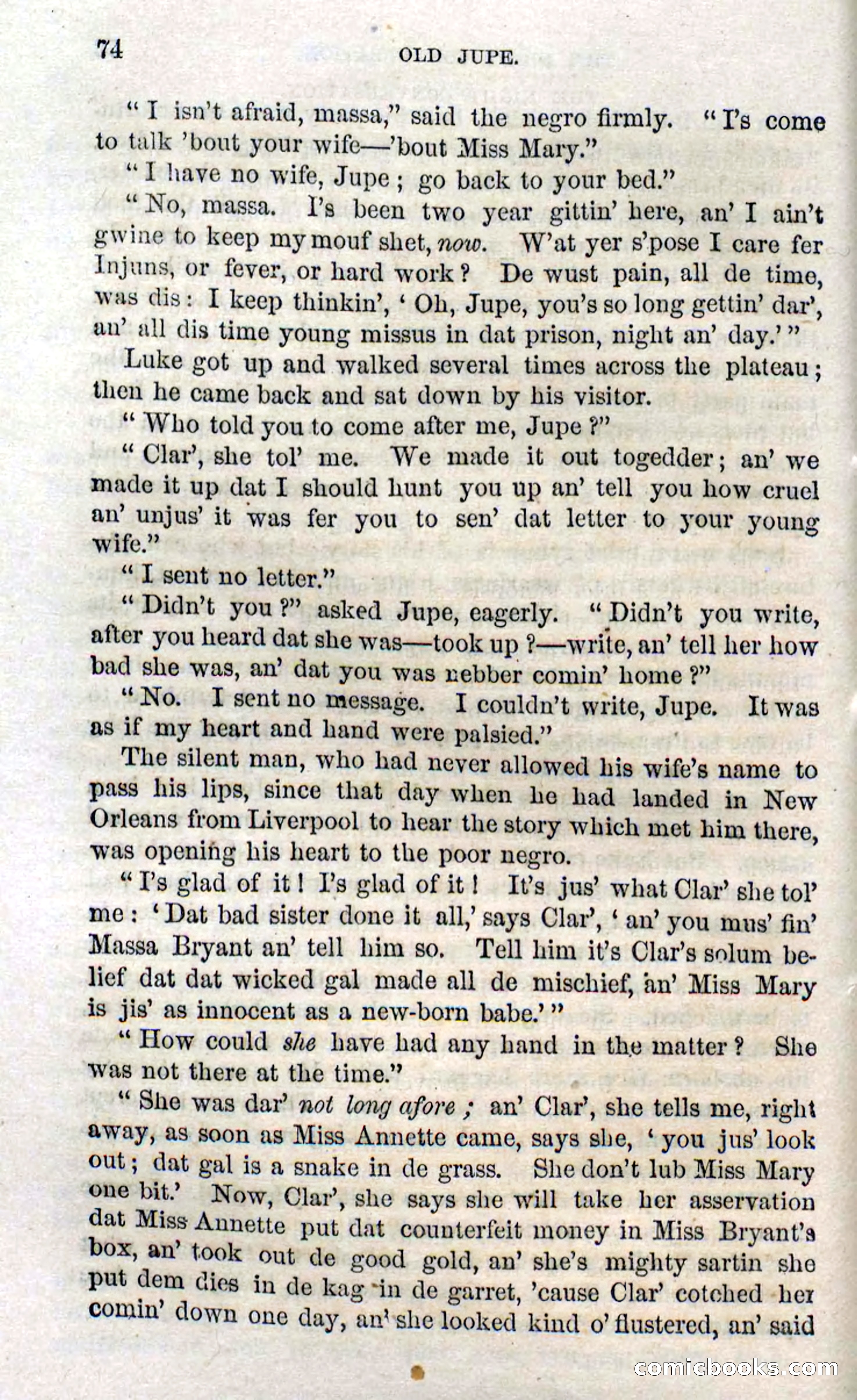 Beadle's Dime Novels No. 126: Old Jupe — page 72 of 100