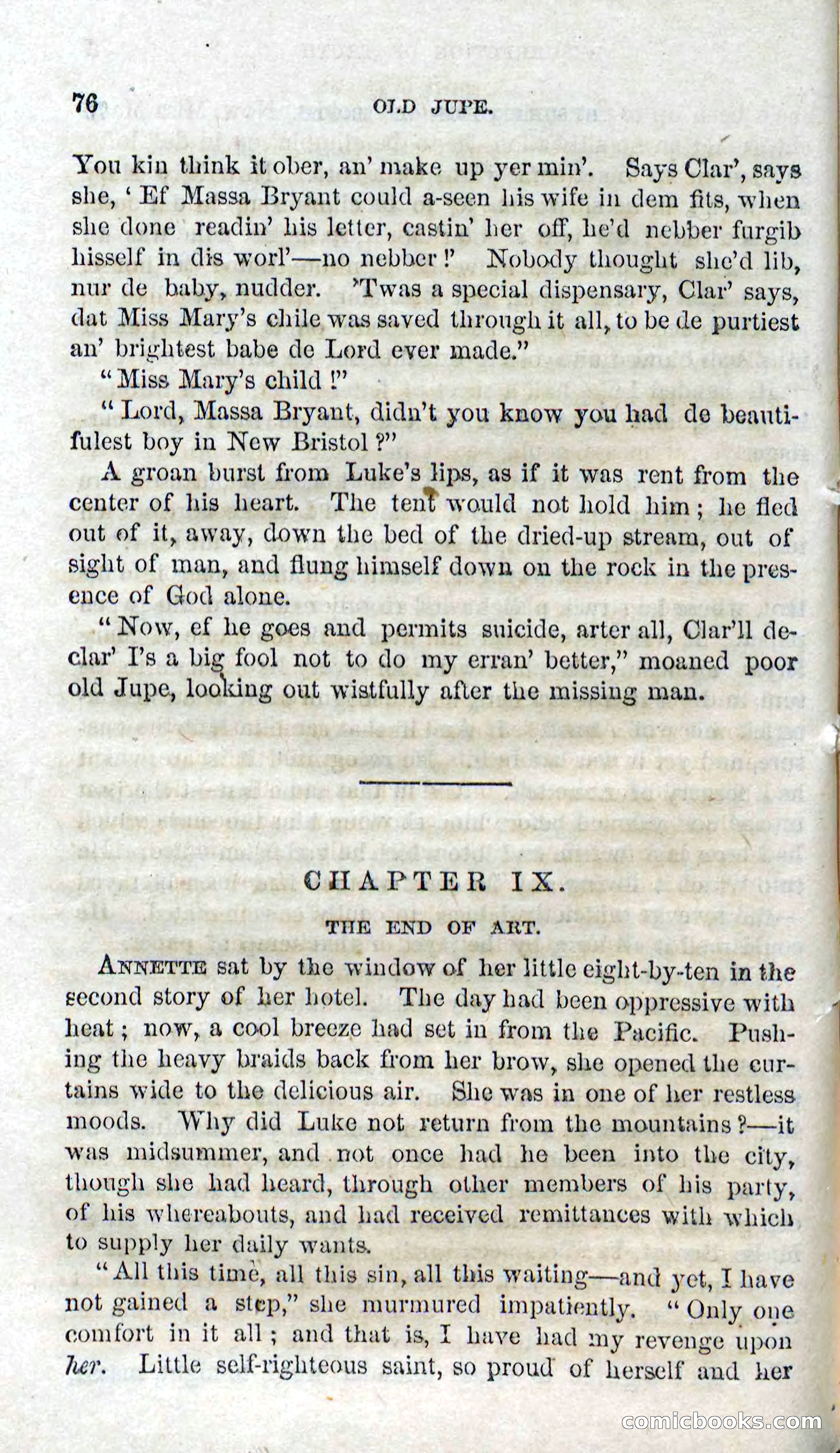 Beadle's Dime Novels No. 126: Old Jupe — page 74 of 100