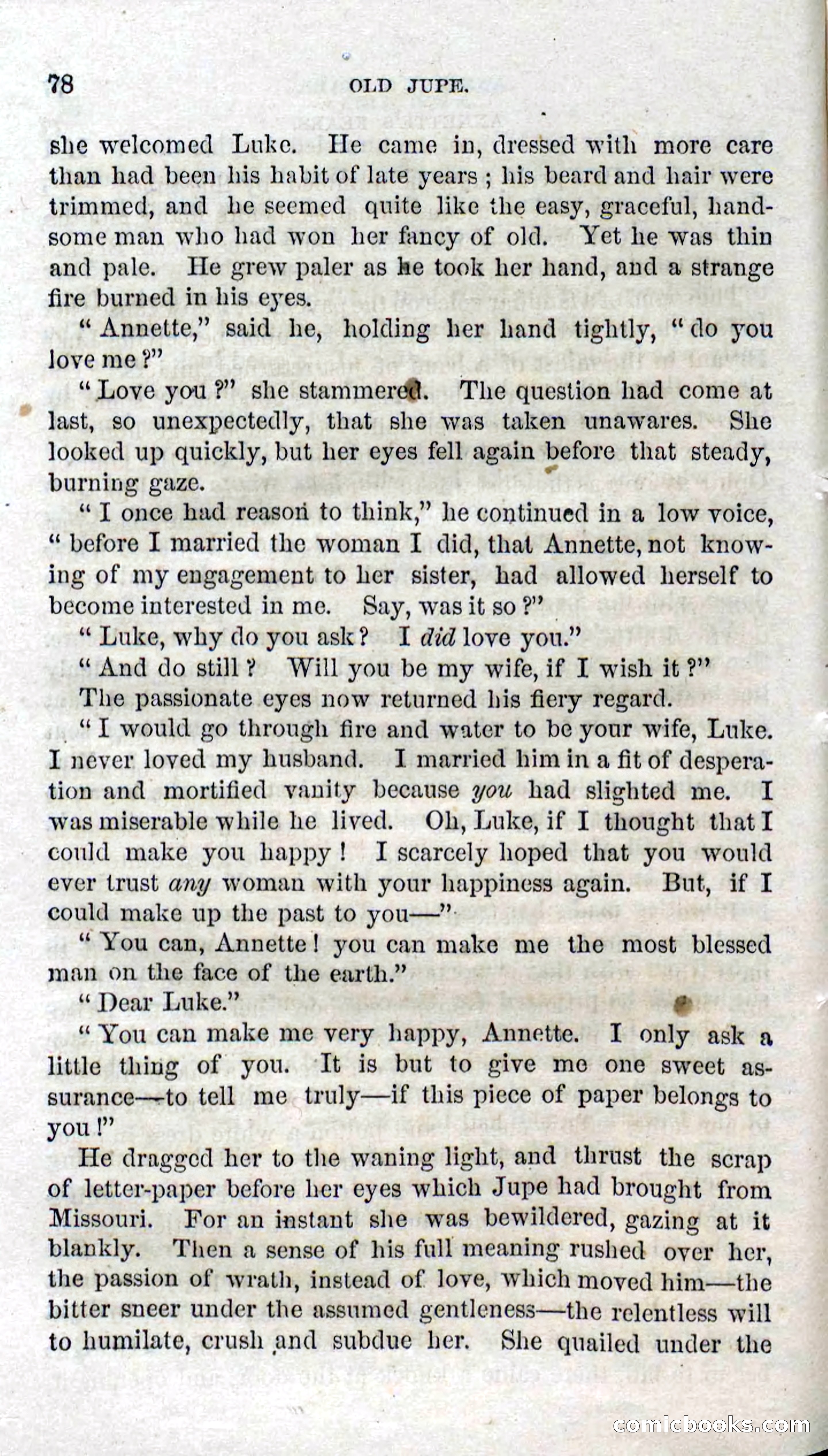 Beadle's Dime Novels No. 126: Old Jupe — page 76 of 100