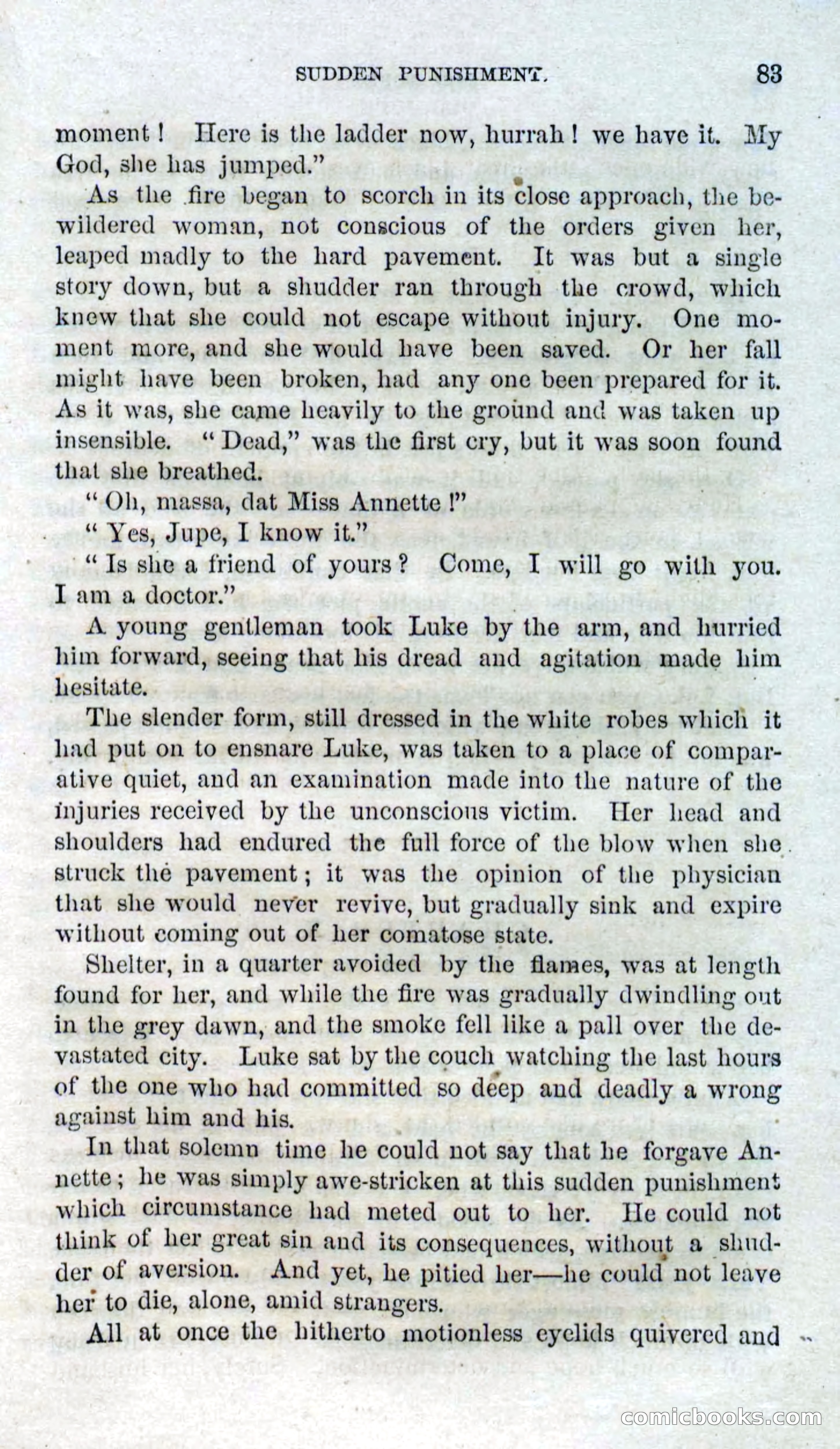 Beadle's Dime Novels No. 126: Old Jupe — page 81 of 100