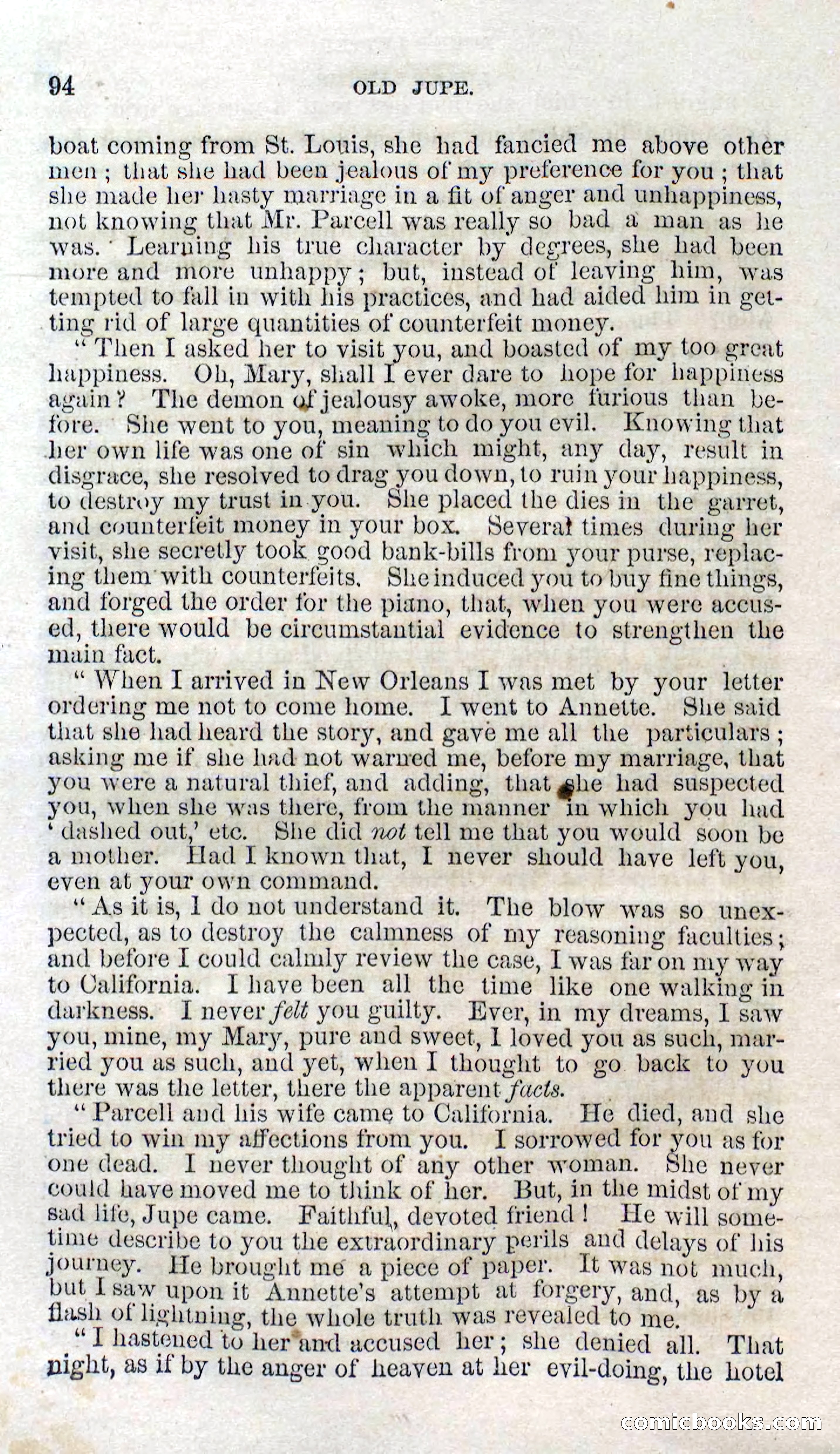 Beadle's Dime Novels No. 126: Old Jupe — page 92 of 100